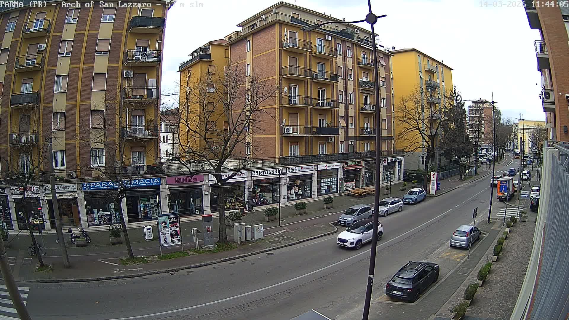 Parma, Arch Of San Lazzaro Live Cam - Emilia-Romagna, Italy
