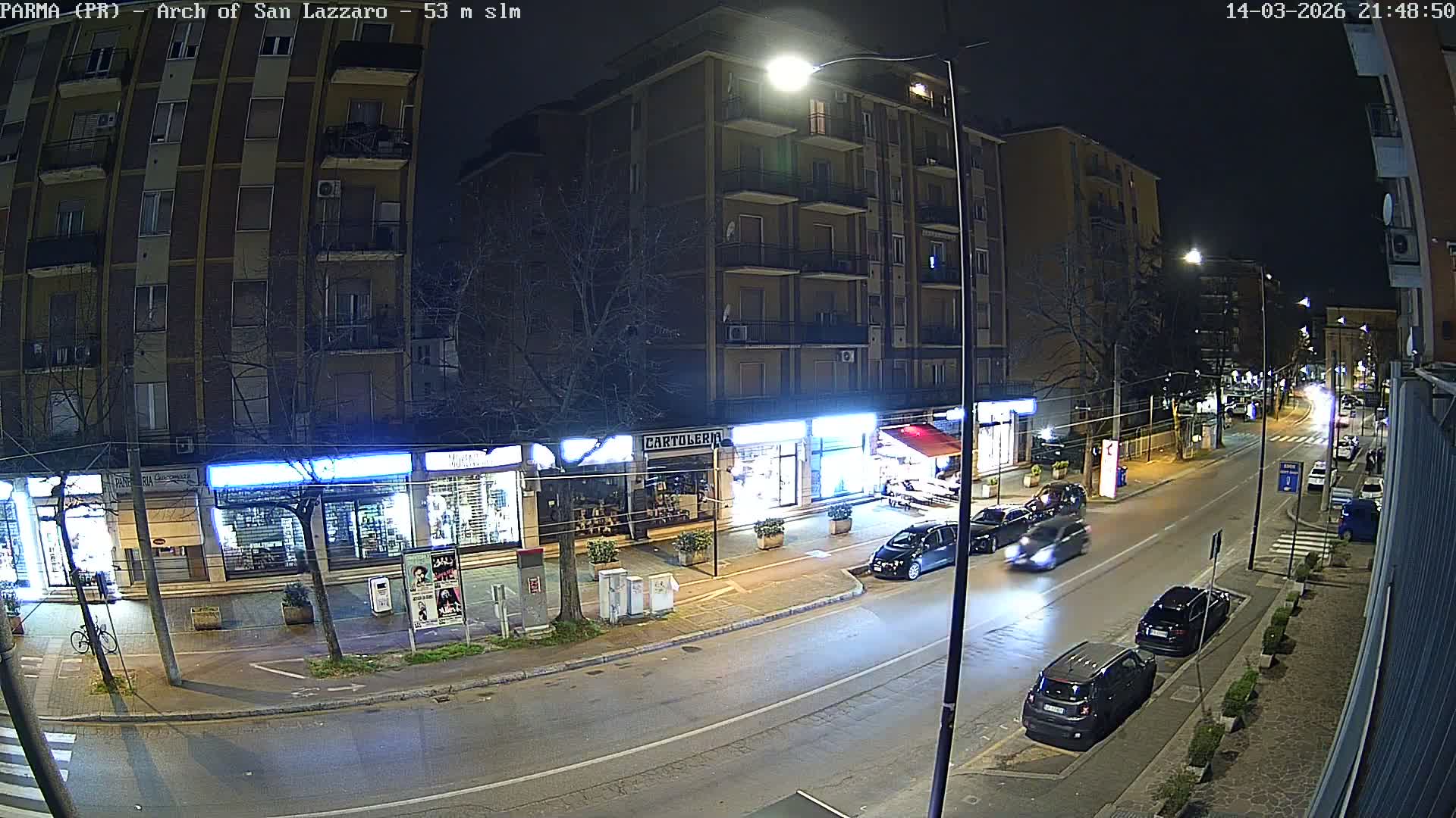 Parma, Arch Of San Lazzaro Live Cam - Emilia-Romagna, Italy