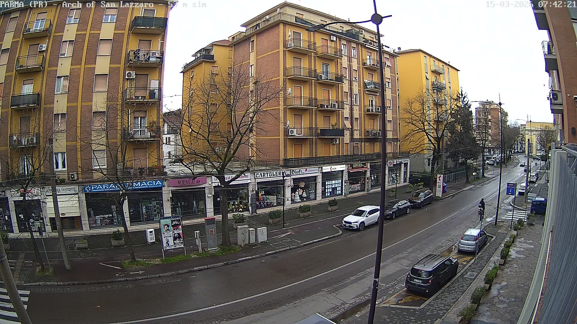 Parma, Arch Of San Lazzaro Live Cam - Emilia-Romagna, Italy