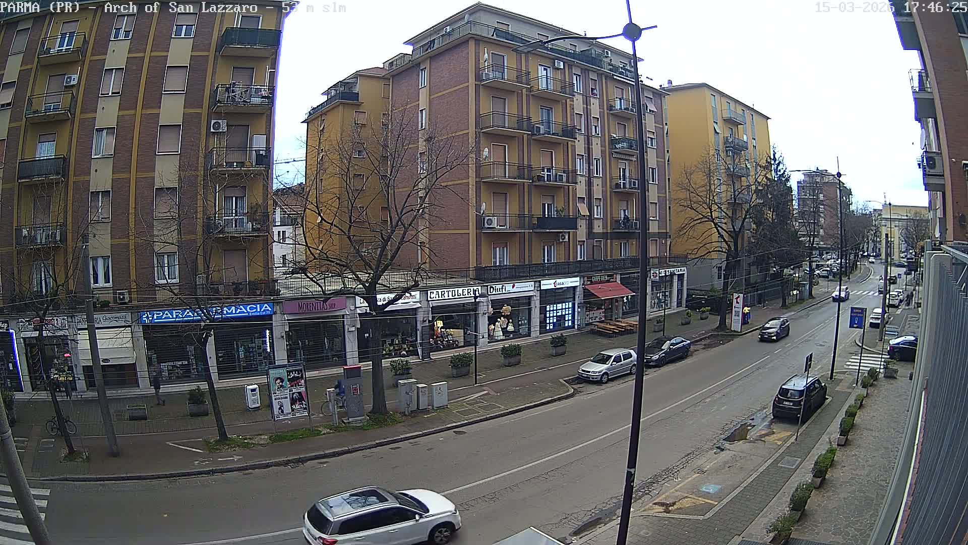 Parma, Arch Of San Lazzaro Live Cam - Emilia-Romagna, Italy