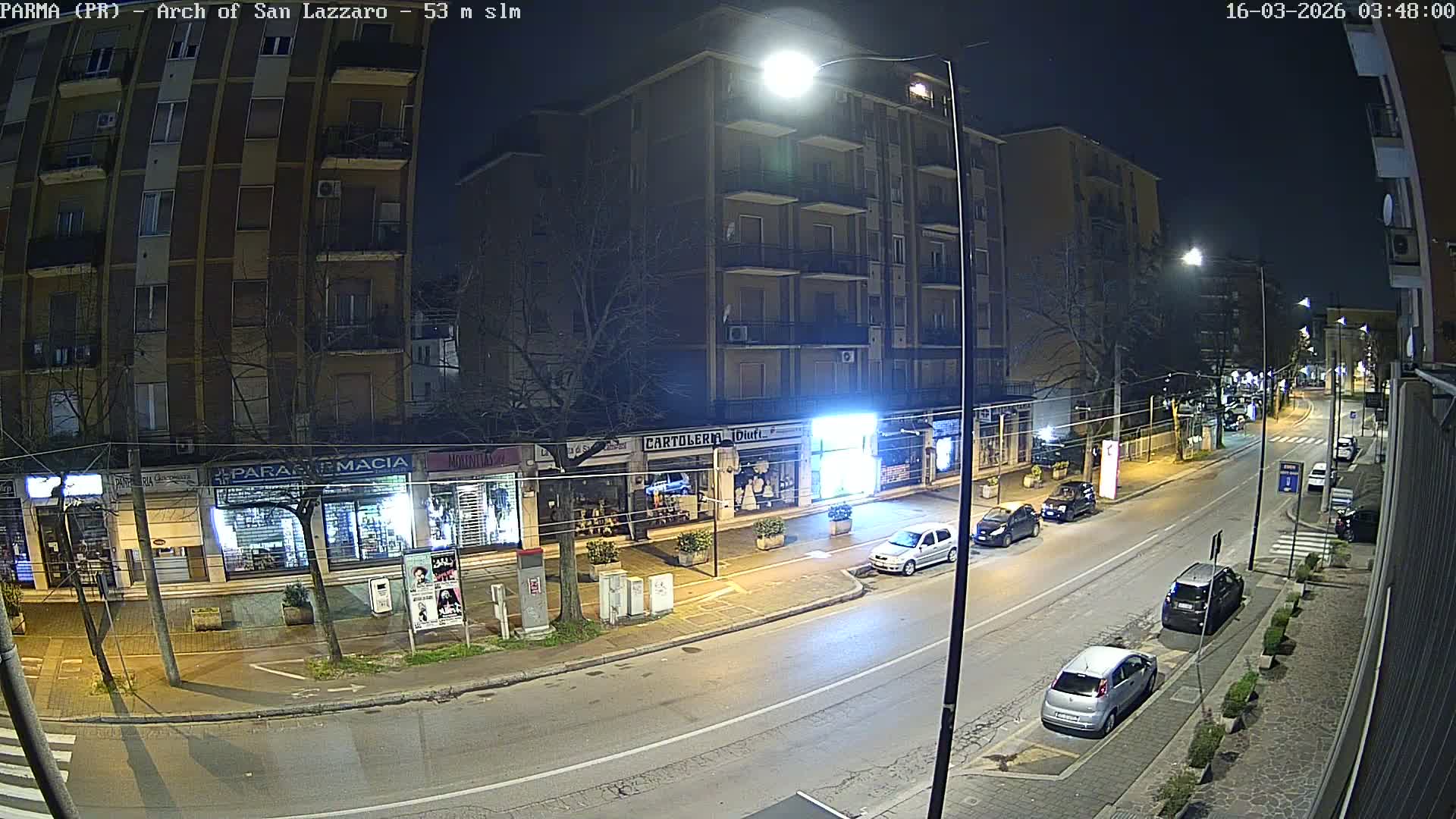 Parma, Arch Of San Lazzaro Live Cam - Emilia-Romagna, Italy