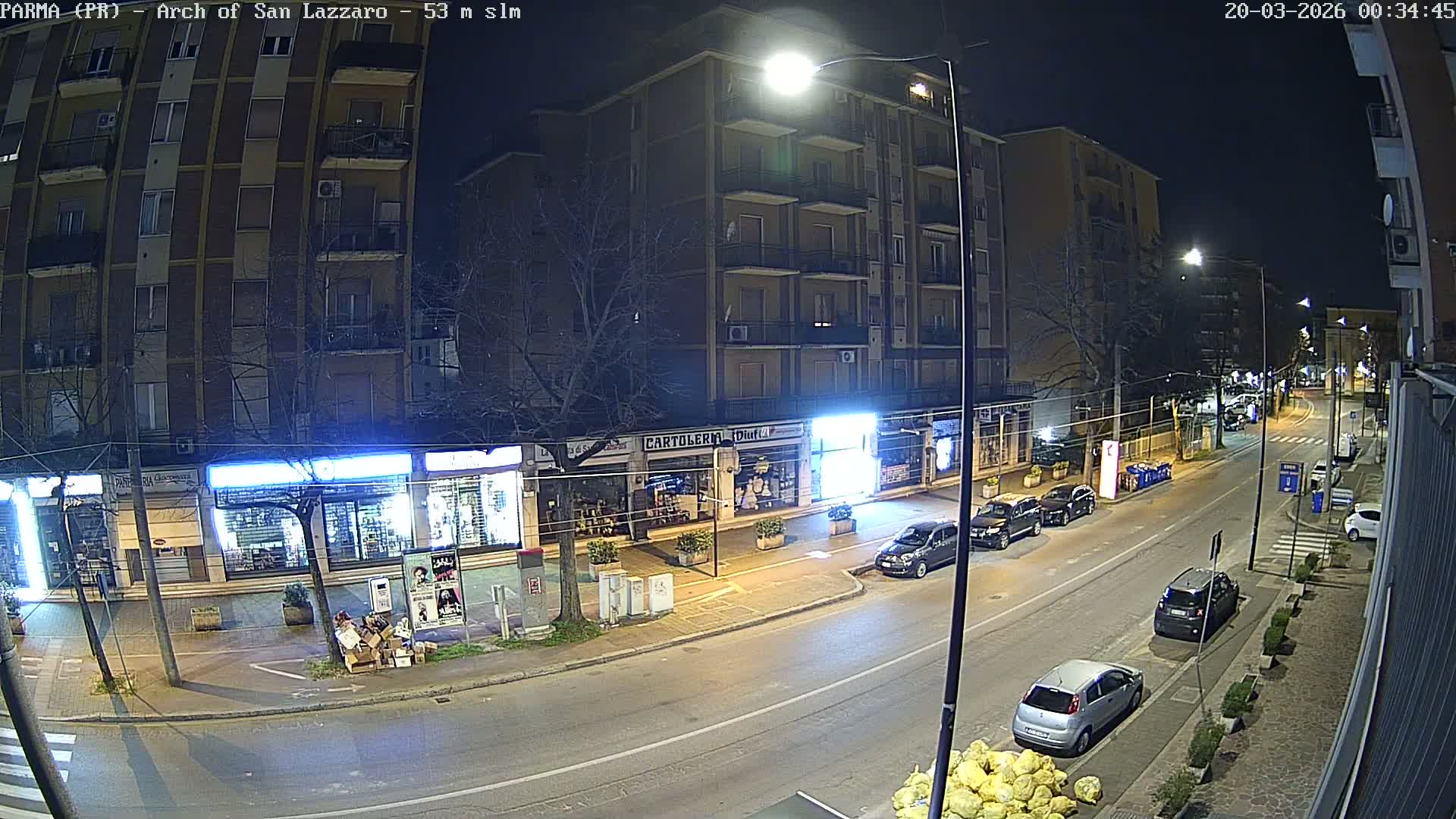 Parma, Arch Of San Lazzaro Live Cam - Emilia-Romagna, Italy