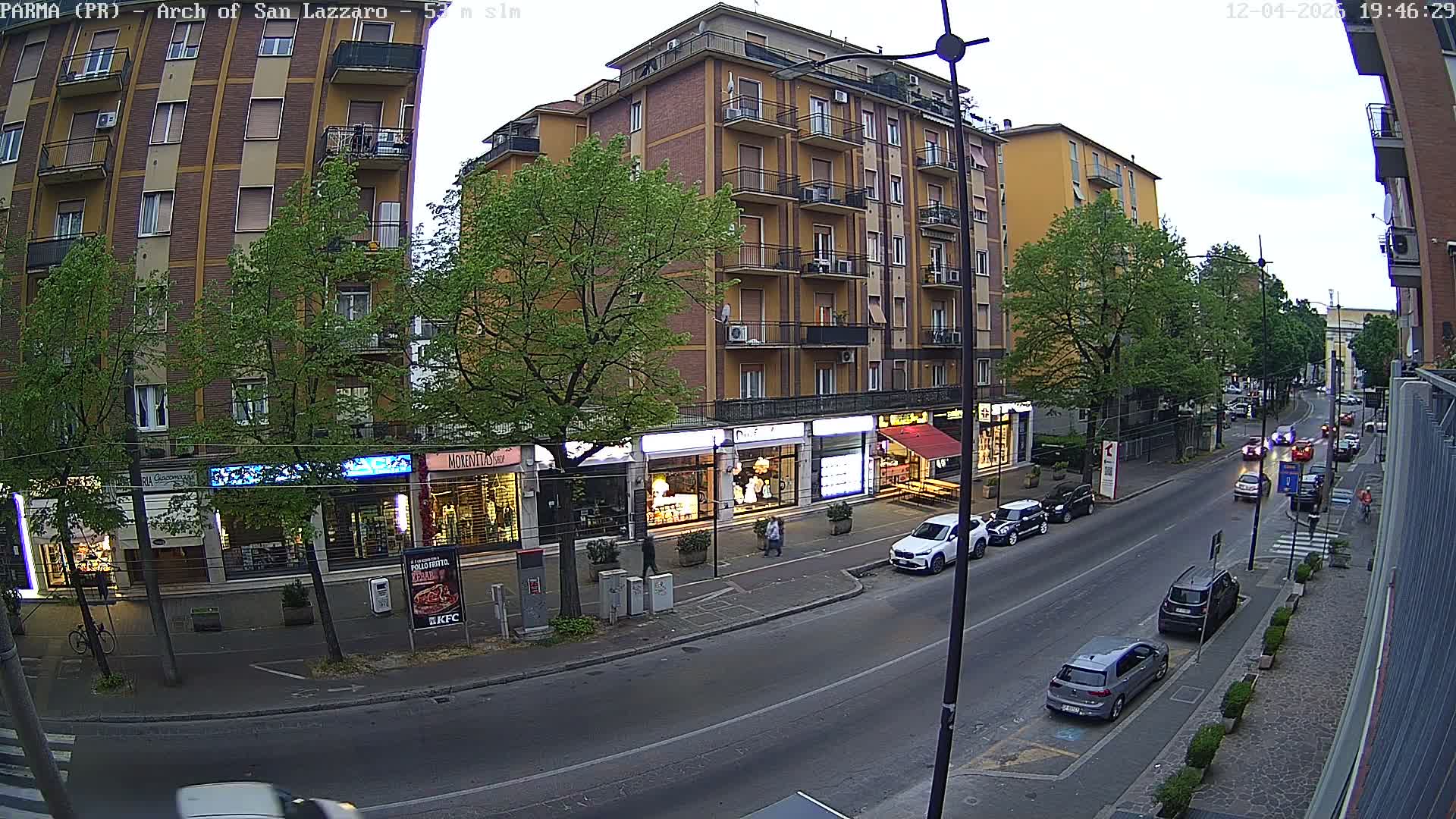 Parma, Arch Of San Lazzaro Live Cam - Emilia-Romagna, Italy