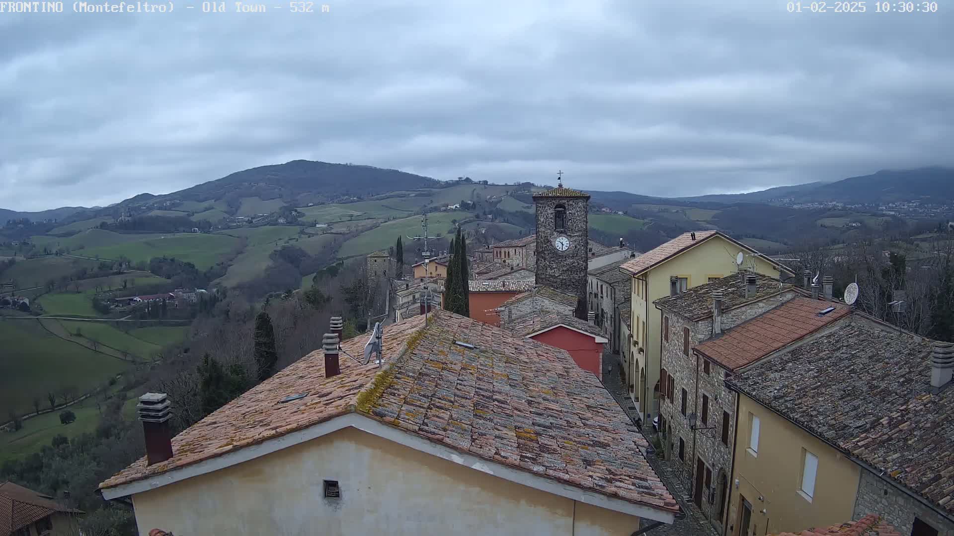 Frontino, Old Town Live Cam - Pesaro & Urbino, Marche, Italy