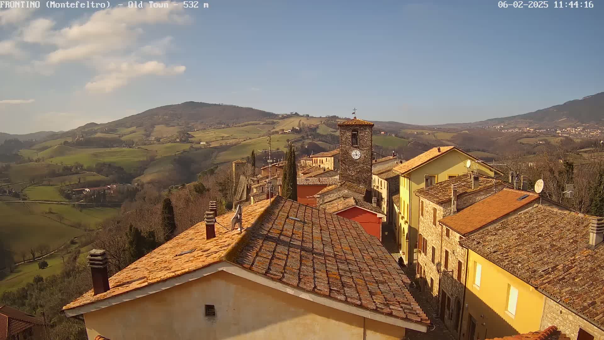 Frontino, Old Town Live Cam - Pesaro & Urbino, Marche, Italy