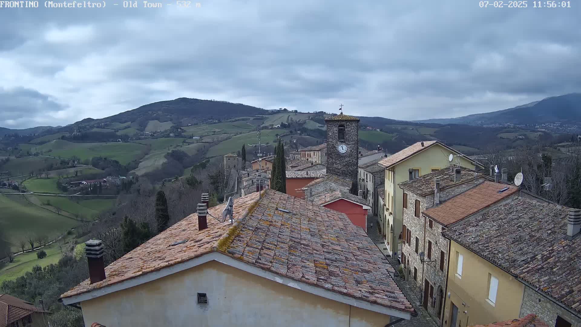 Frontino, Old Town Live Cam - Pesaro & Urbino, Marche, Italy