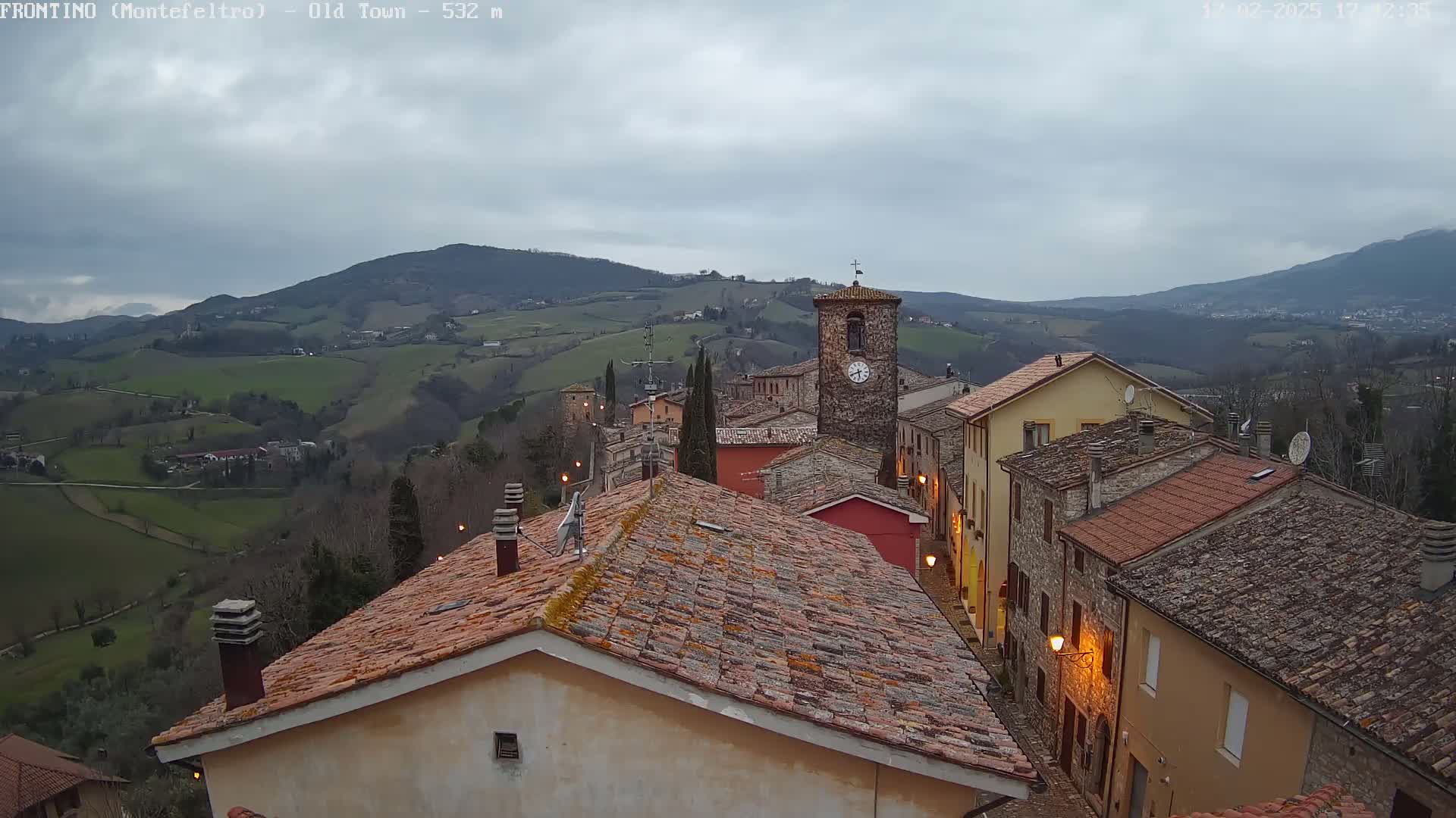 Frontino, Old Town Live Cam - Pesaro & Urbino, Marche, Italy