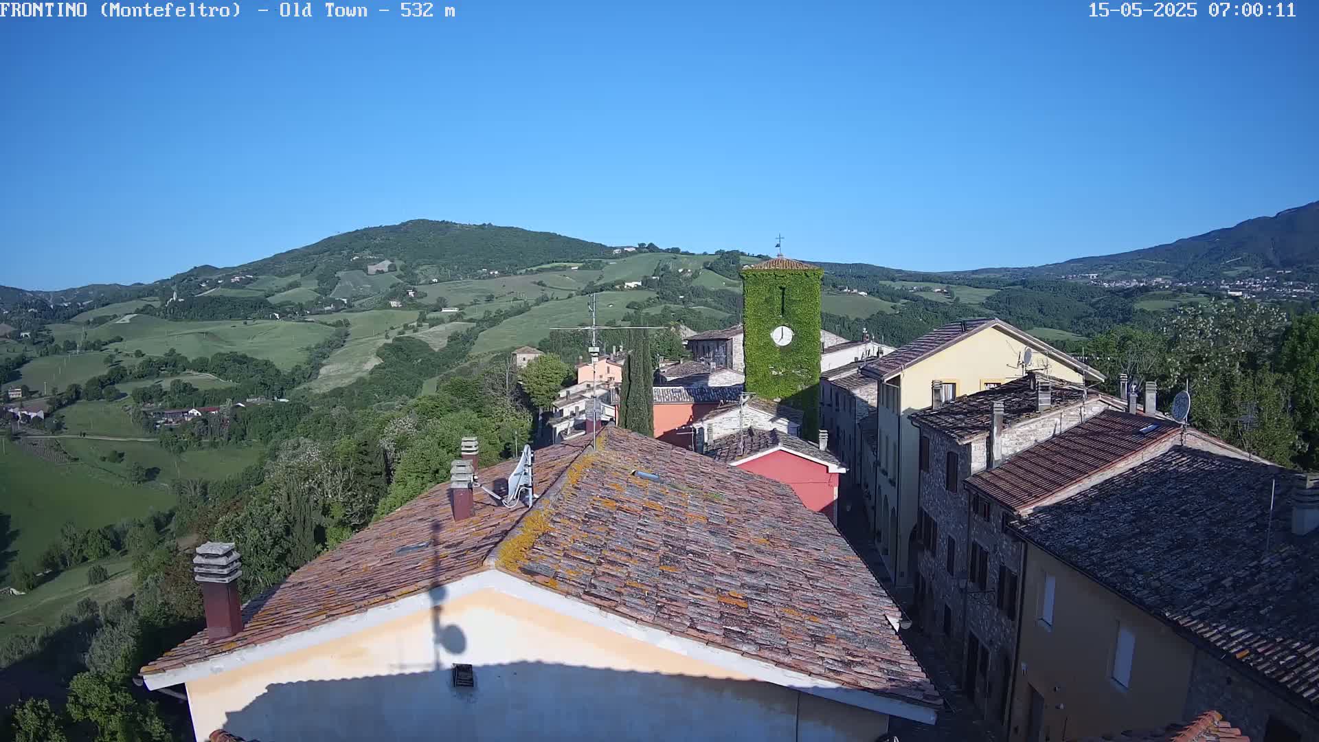 Frontino, Old Town Live Cam - Pesaro & Urbino, Marche, Italy