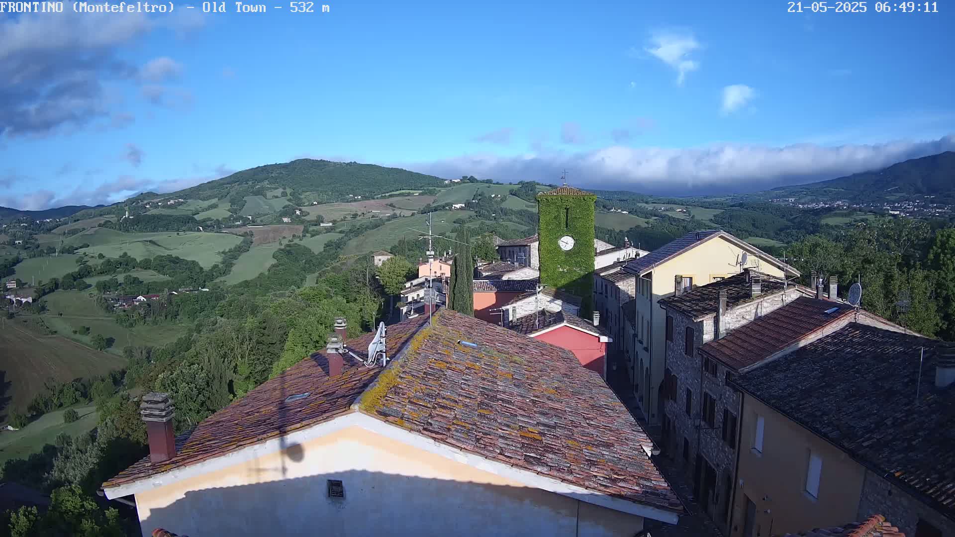 Frontino, Old Town Live Cam - Pesaro & Urbino, Marche, Italy