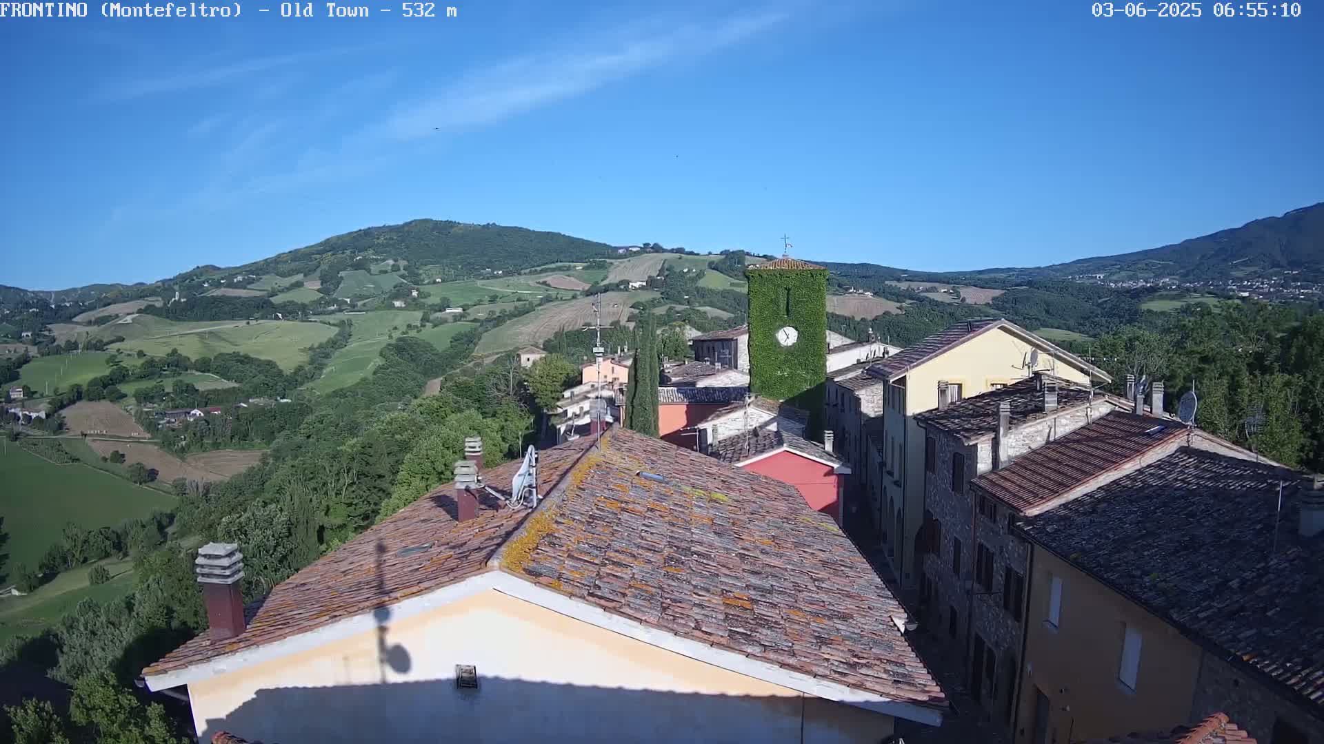 Frontino, Old Town Live Cam - Pesaro & Urbino, Marche, Italy