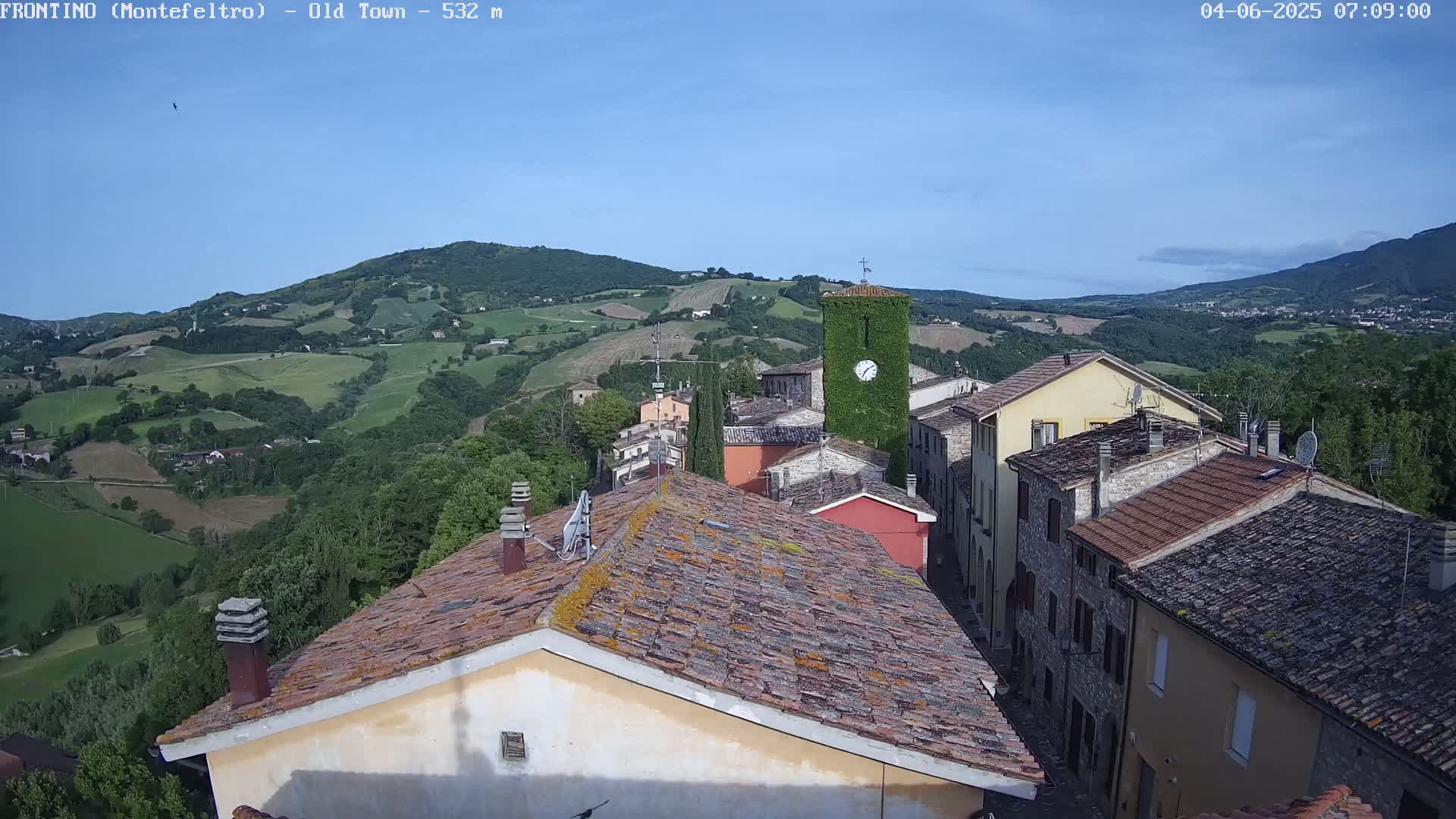 Frontino, Old Town Live Cam - Pesaro & Urbino, Marche, Italy