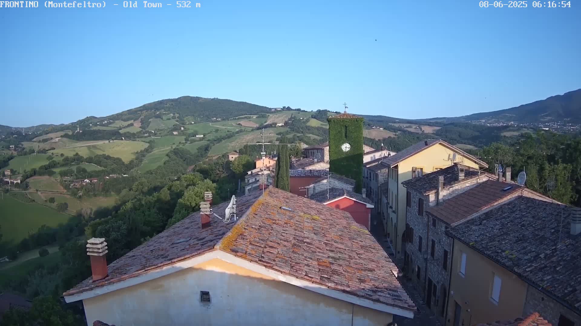 Frontino, Old Town Live Cam - Pesaro & Urbino, Marche, Italy