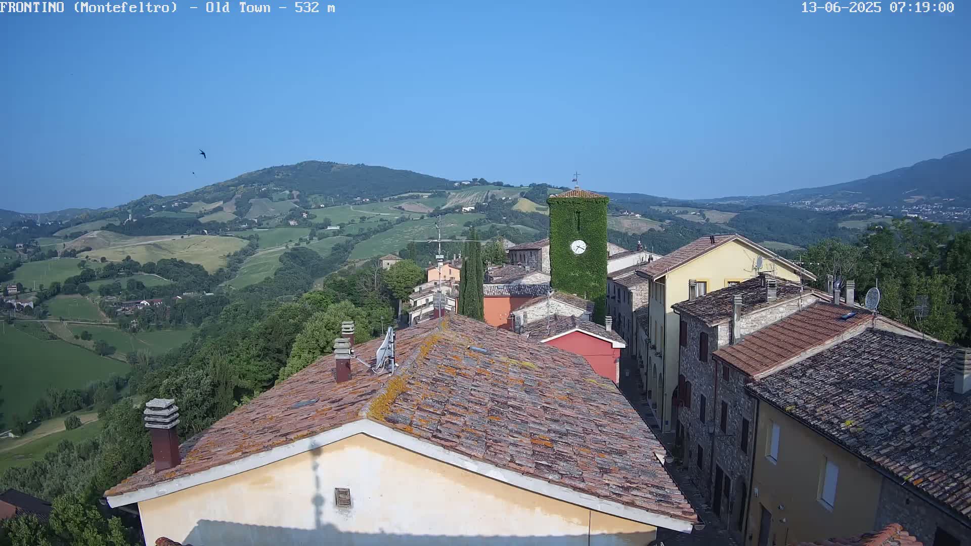Frontino, Old Town Live Cam - Pesaro & Urbino, Marche, Italy