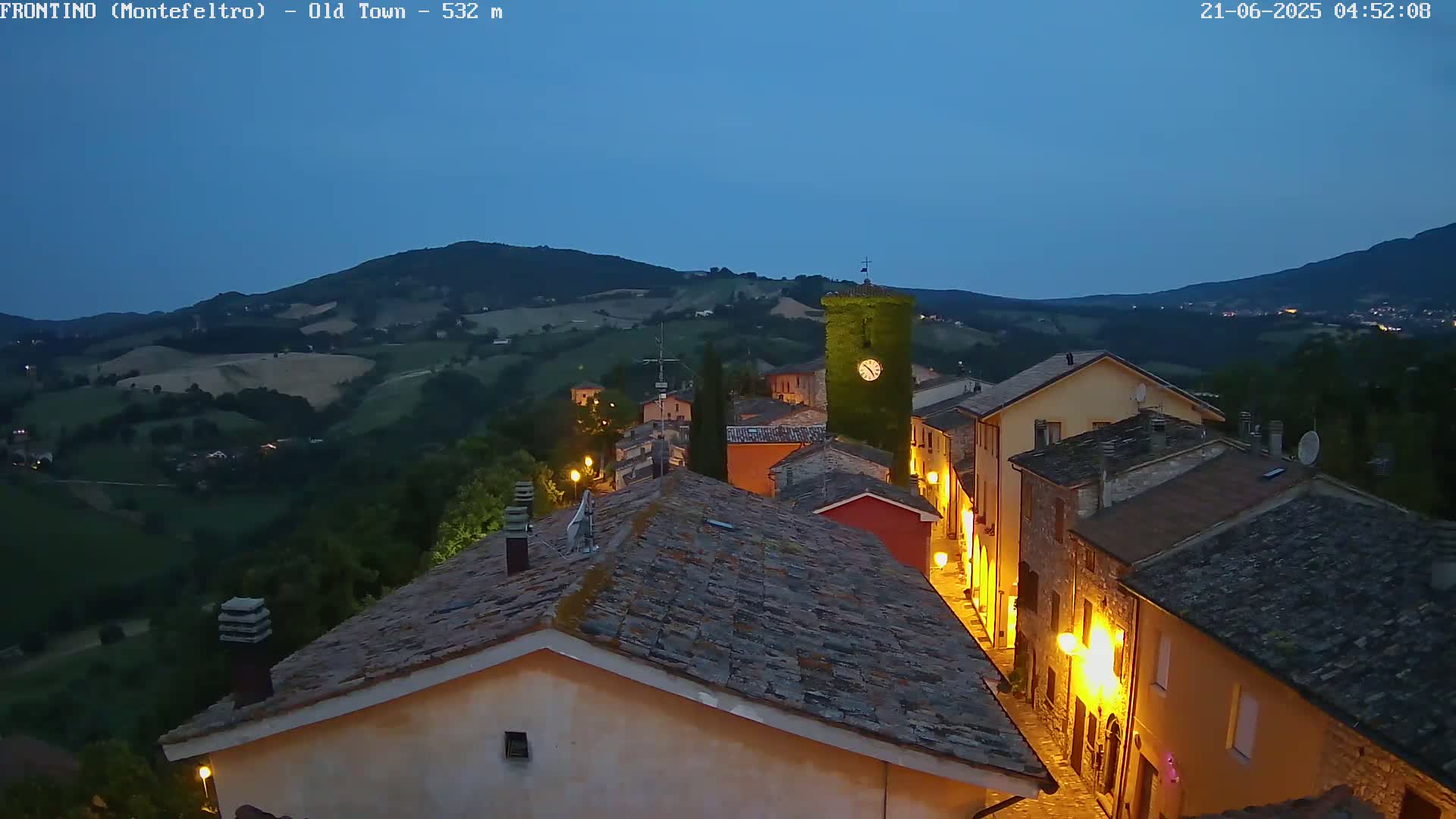 Frontino, Old Town Live Cam - Pesaro & Urbino, Marche, Italy