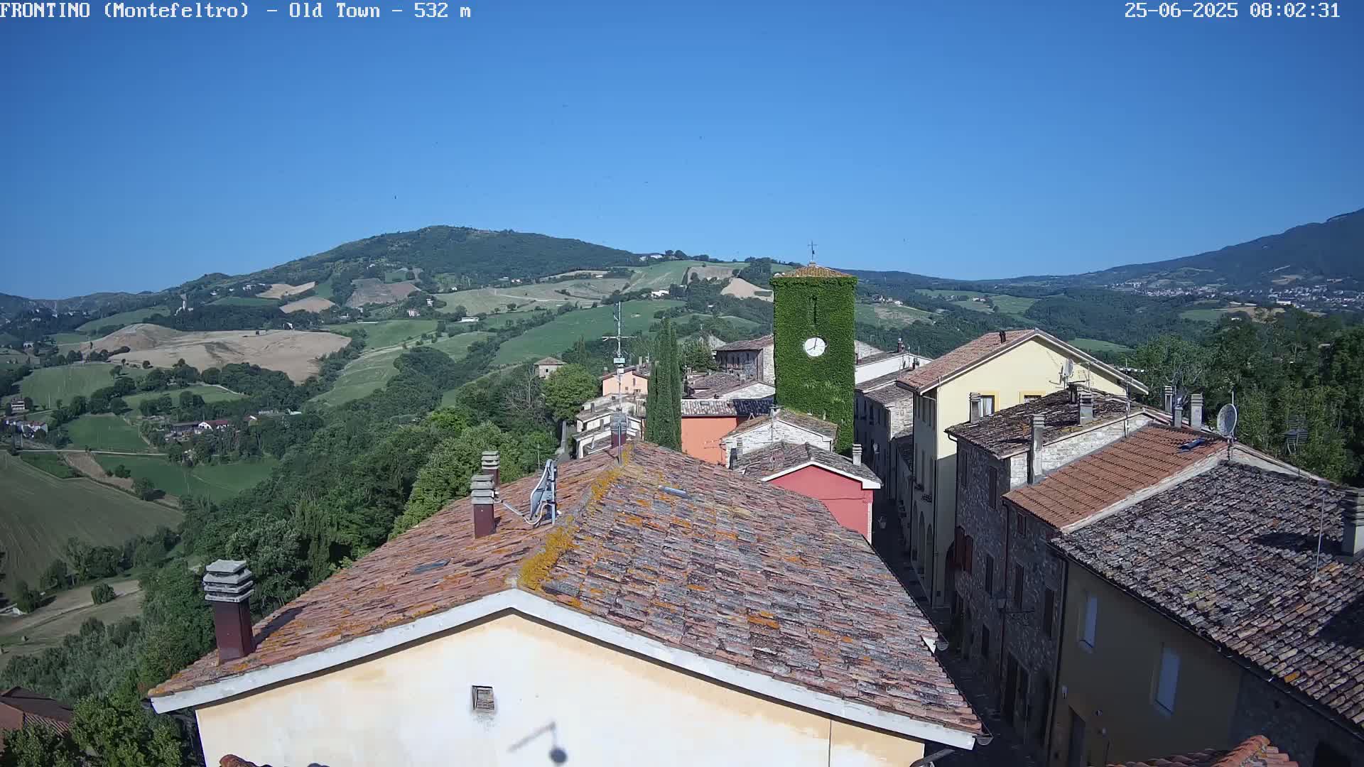 Frontino, Old Town Live Cam - Pesaro & Urbino, Marche, Italy