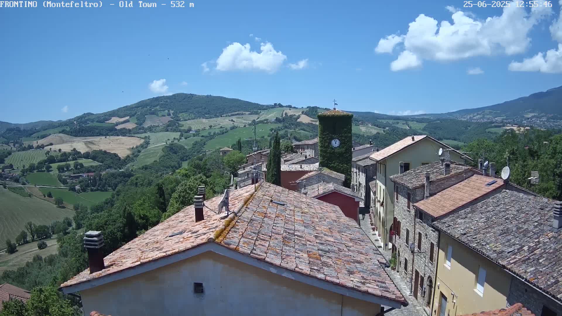 Frontino, Old Town Live Cam - Pesaro & Urbino, Marche, Italy