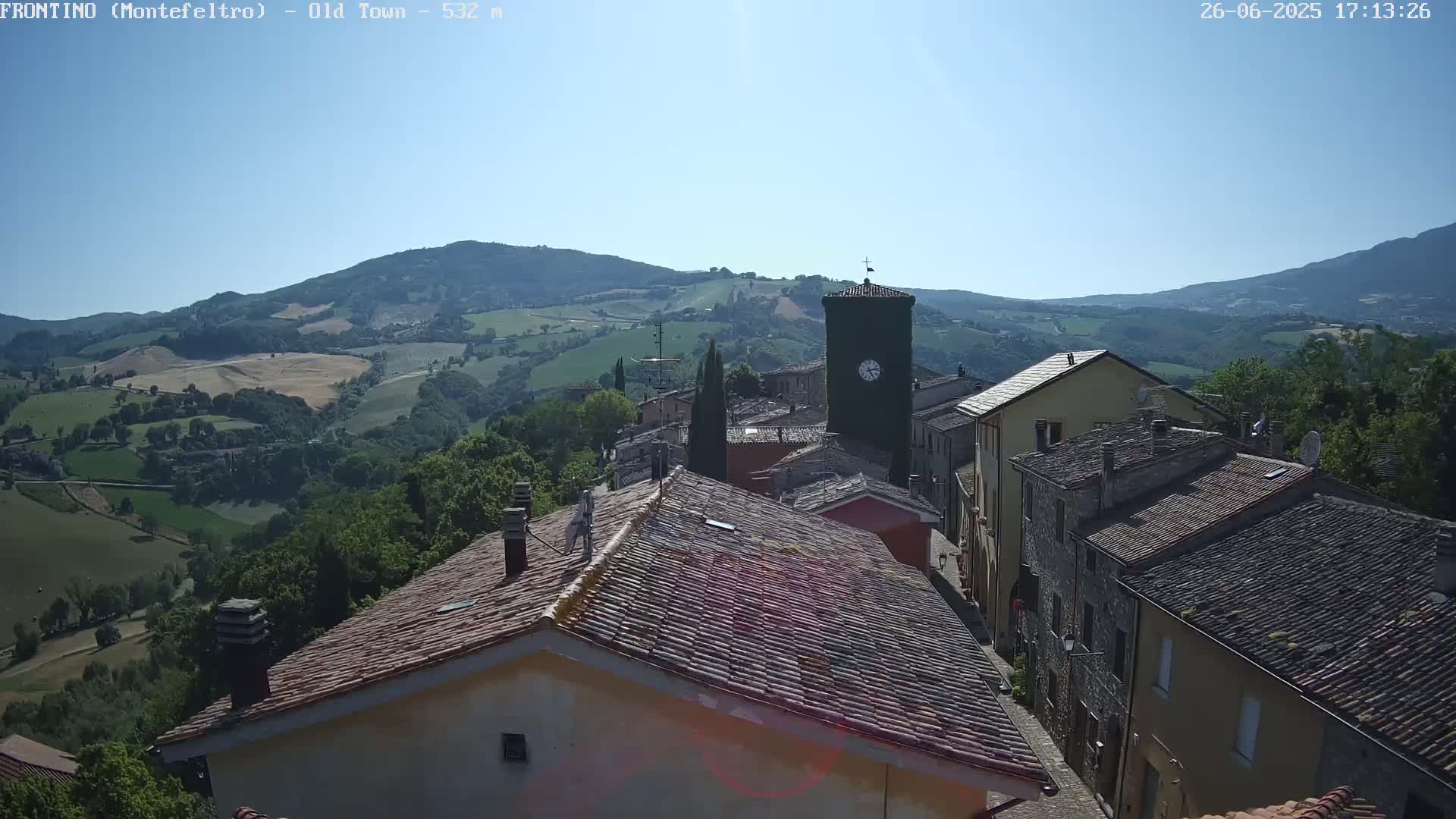 Frontino, Old Town Live Cam - Pesaro & Urbino, Marche, Italy