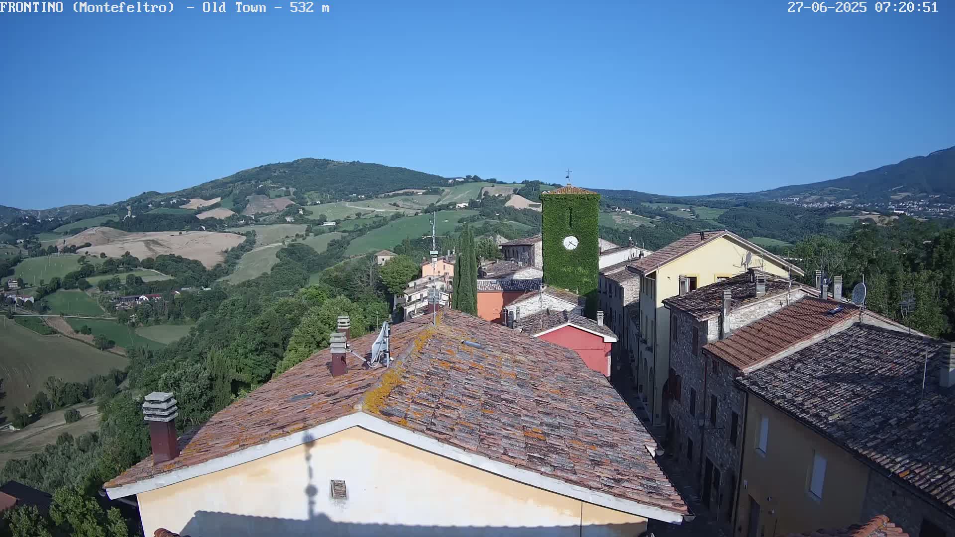 Frontino, Old Town Live Cam - Pesaro & Urbino, Marche, Italy