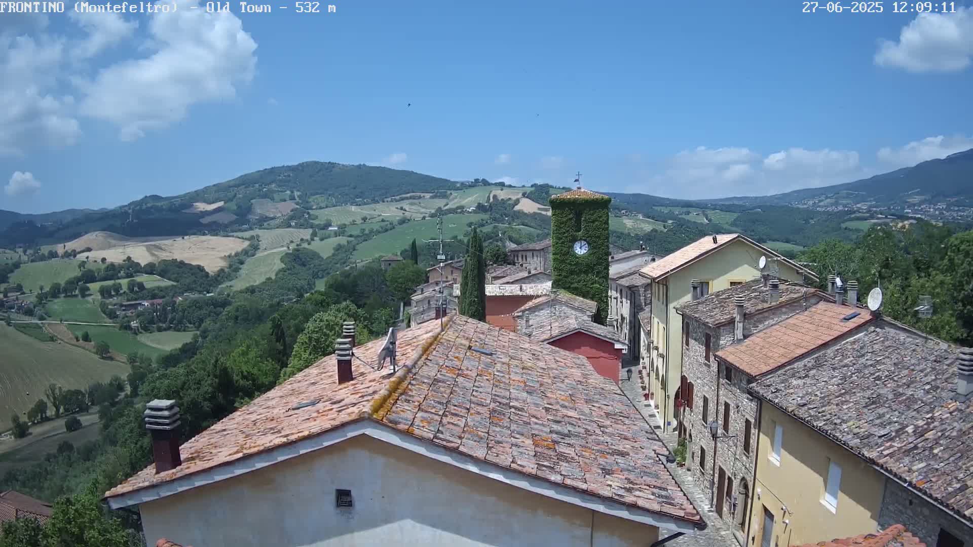 Frontino, Old Town Live Cam - Pesaro & Urbino, Marche, Italy