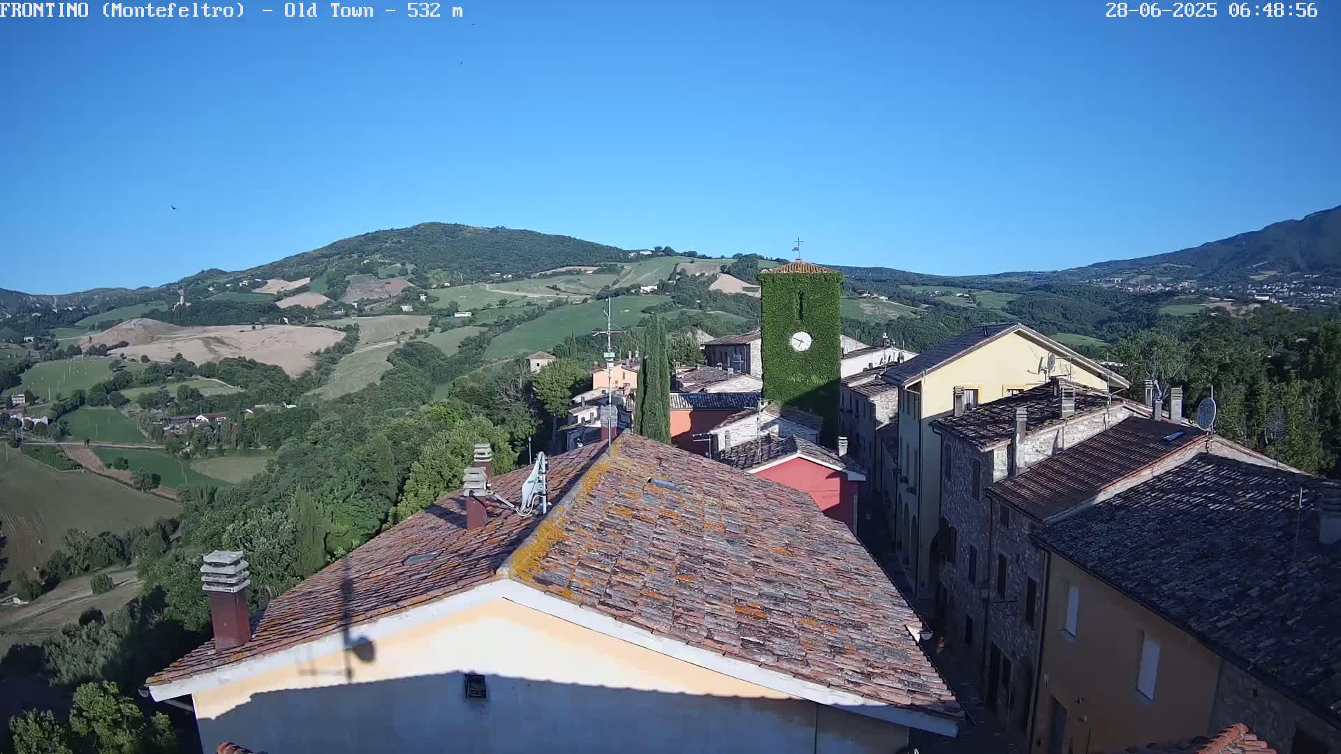 Frontino, Old Town Live Cam - Pesaro & Urbino, Marche, Italy