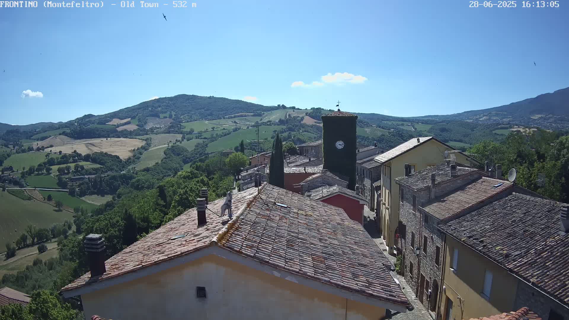 Frontino, Old Town Live Cam - Pesaro & Urbino, Marche, Italy