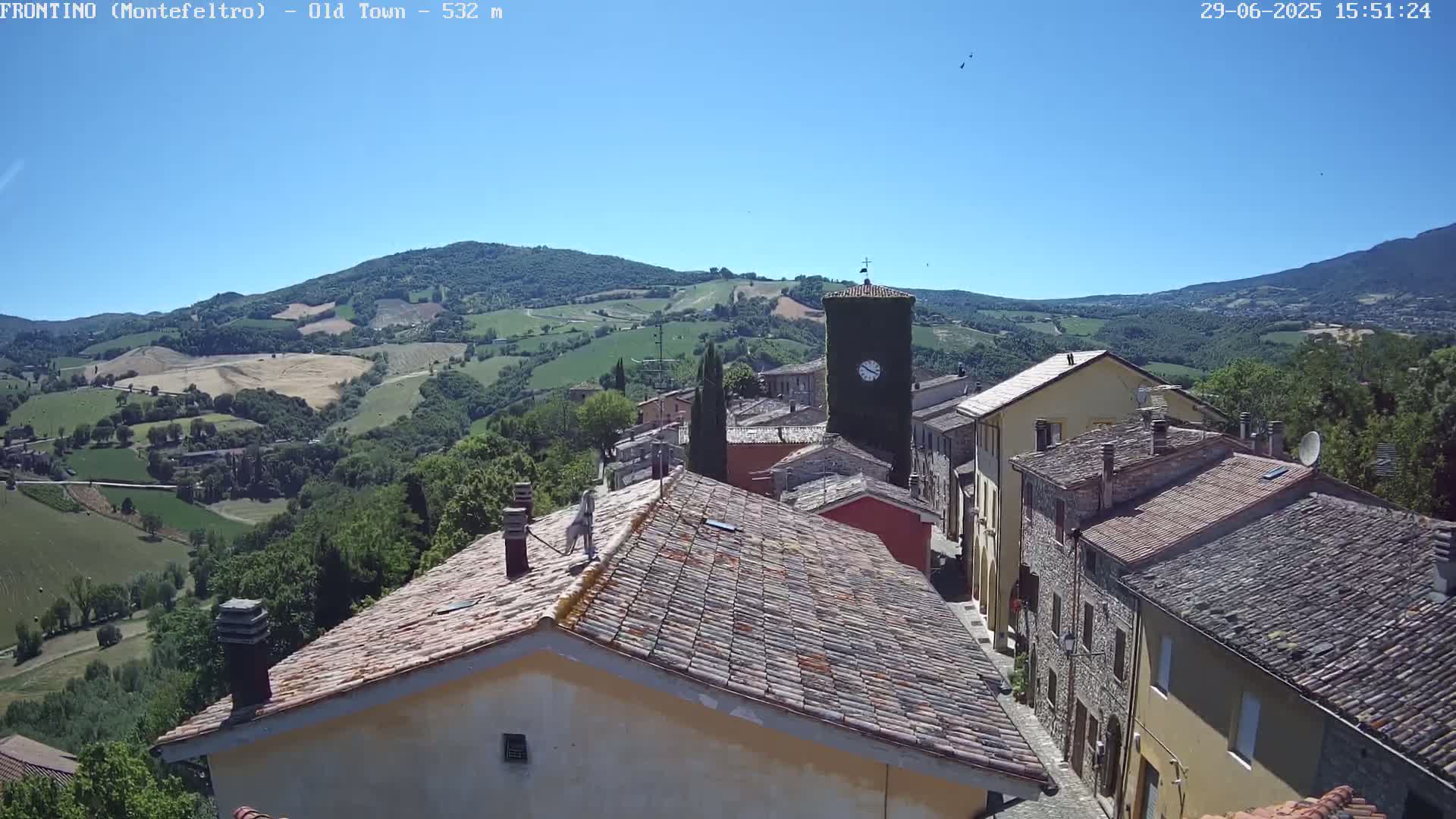 Frontino, Old Town Live Cam - Pesaro & Urbino, Marche, Italy