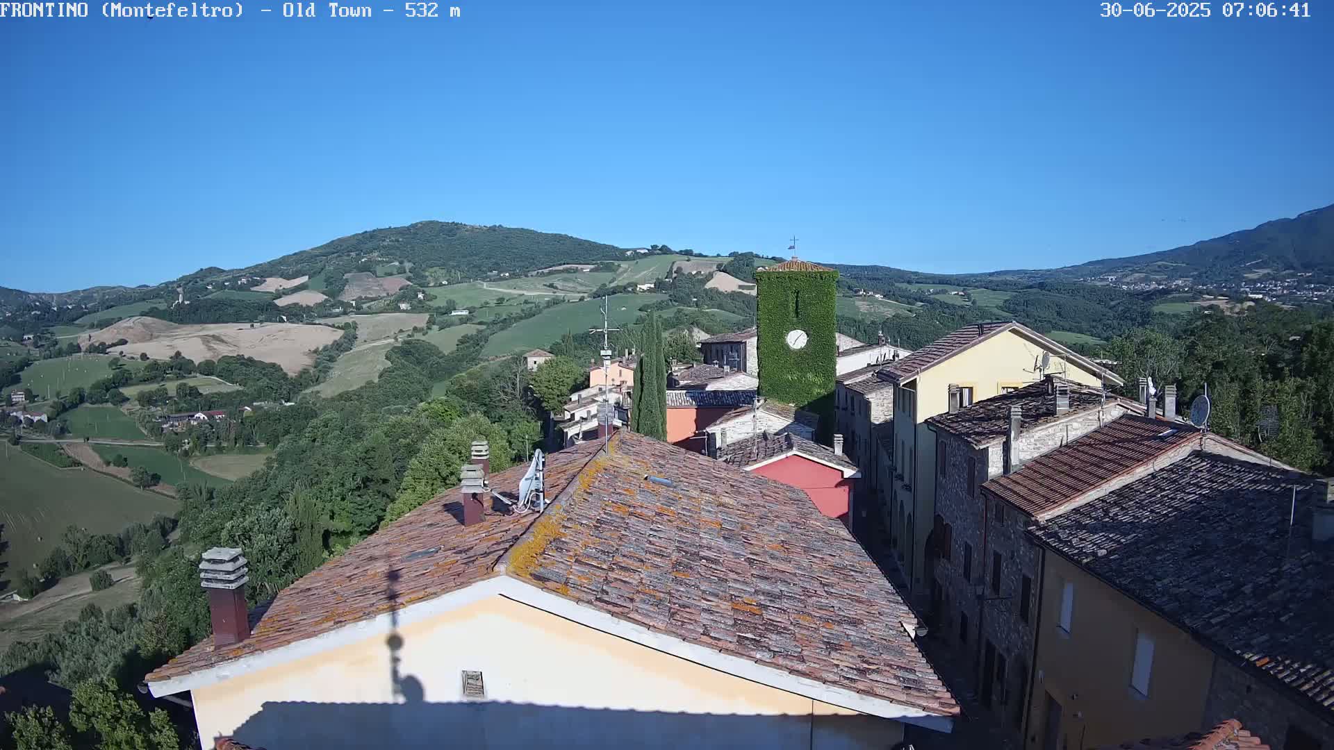 Frontino, Old Town Live Cam - Pesaro & Urbino, Marche, Italy