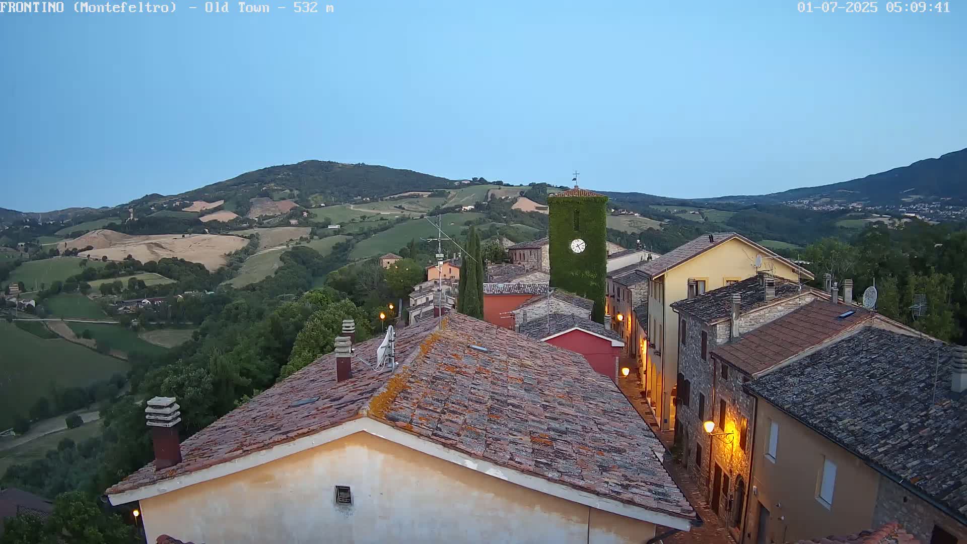 Frontino, Old Town Live Cam - Pesaro & Urbino, Marche, Italy
