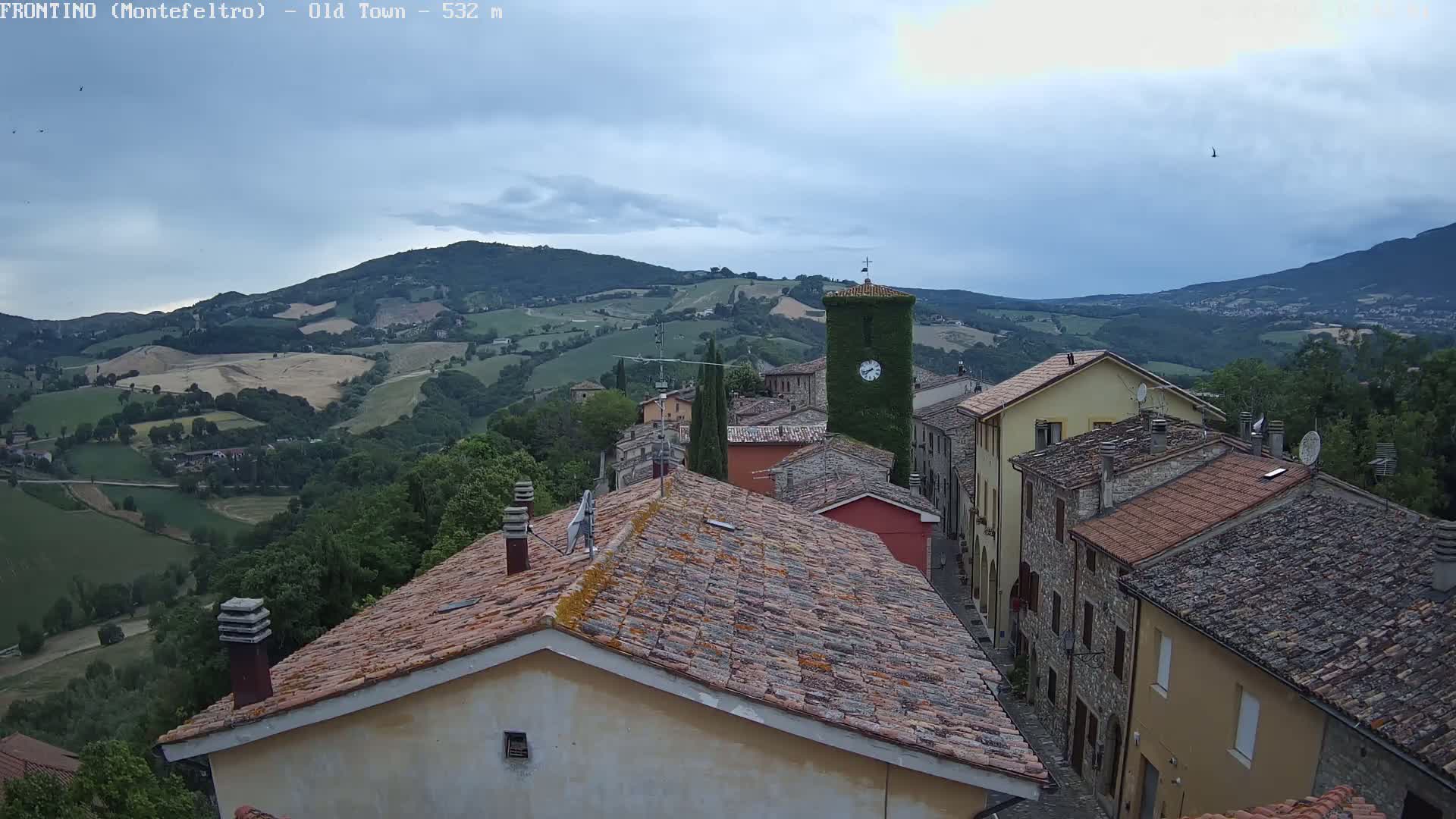 Frontino, Old Town Live Cam - Pesaro & Urbino, Marche, Italy