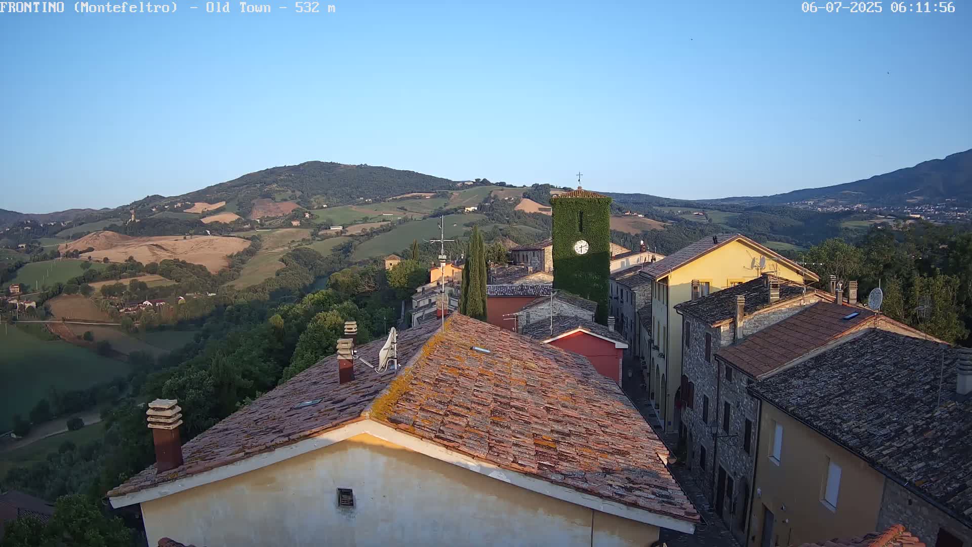 Frontino, Old Town Live Cam - Pesaro & Urbino, Marche, Italy