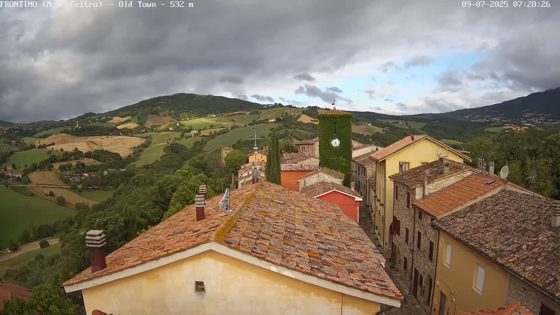 Frontino, Old Town Live Cam - Pesaro & Urbino, Marche, Italy
