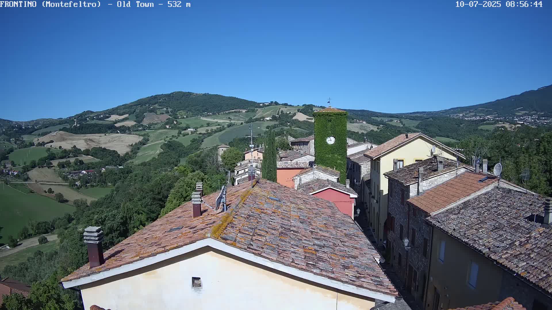 Frontino, Old Town Live Cam - Pesaro & Urbino, Marche, Italy