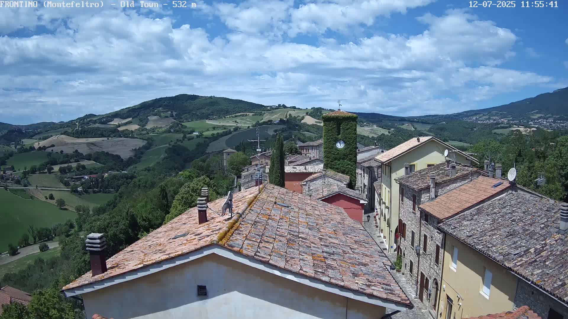 Frontino, Old Town Live Cam - Pesaro & Urbino, Marche, Italy