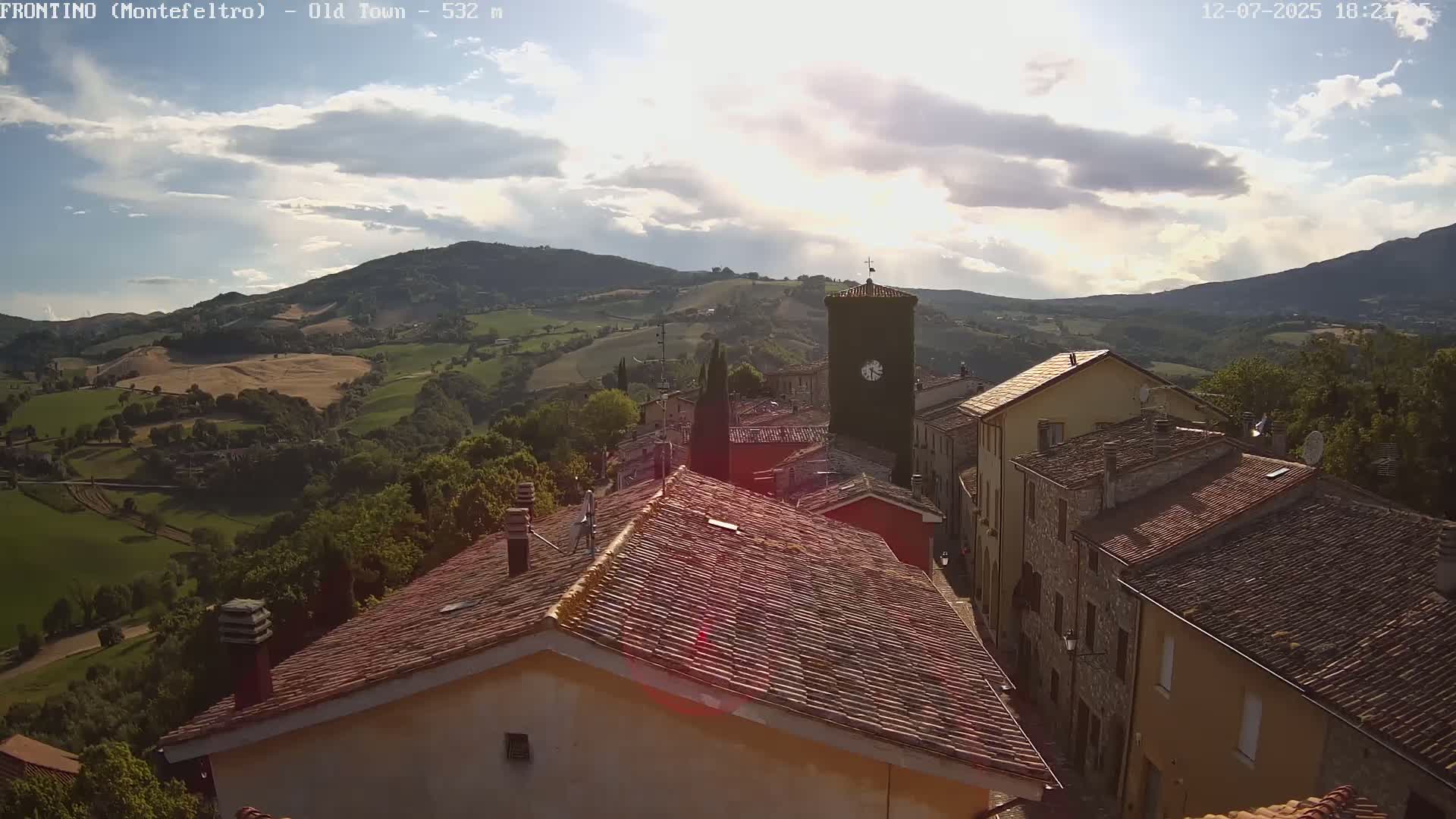 Frontino, Old Town Live Cam - Pesaro & Urbino, Marche, Italy