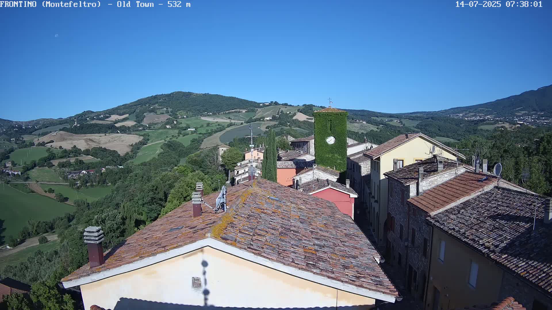 Frontino, Old Town Live Cam - Pesaro & Urbino, Marche, Italy
