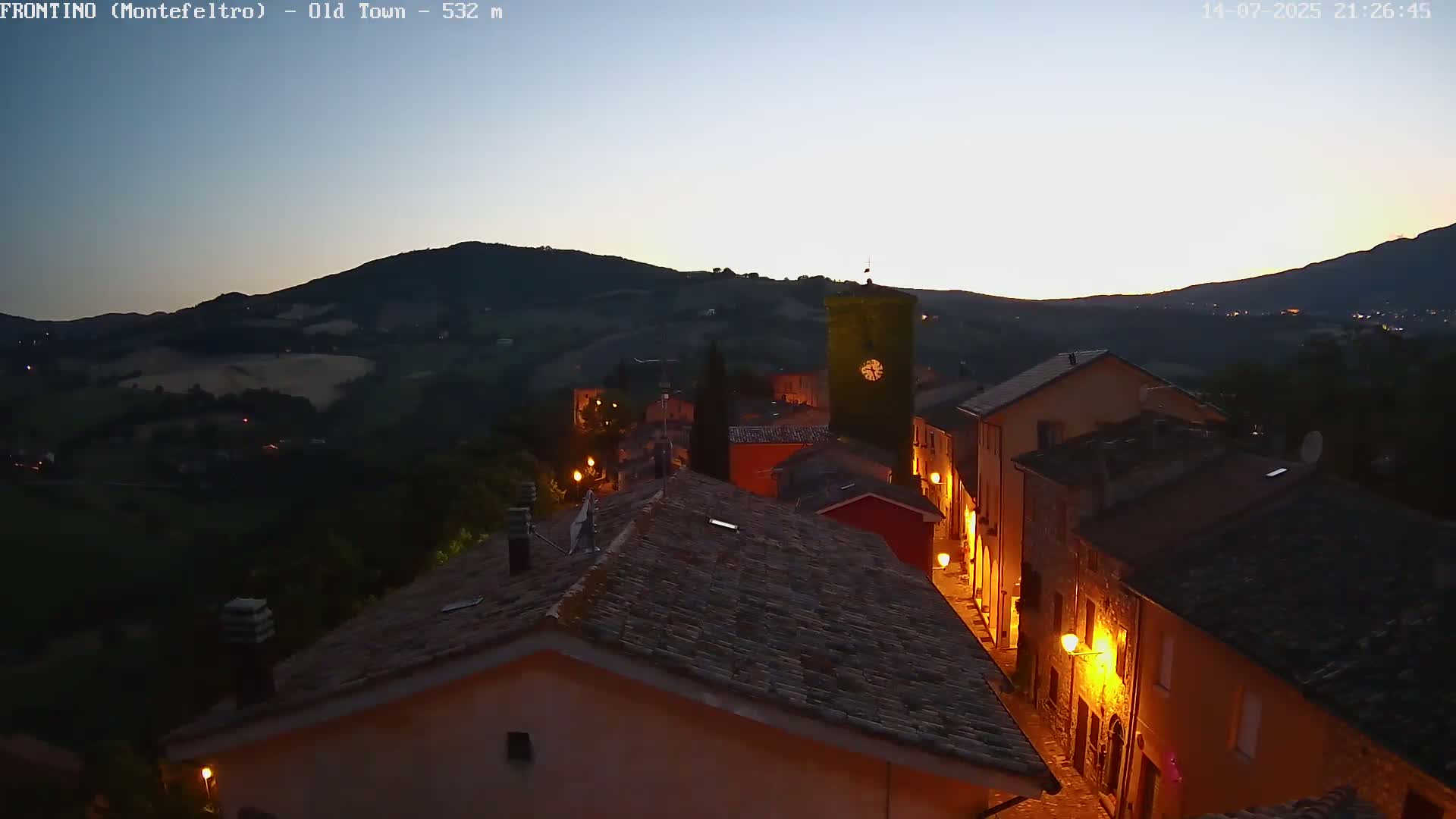 Frontino, Old Town Live Cam - Pesaro & Urbino, Marche, Italy
