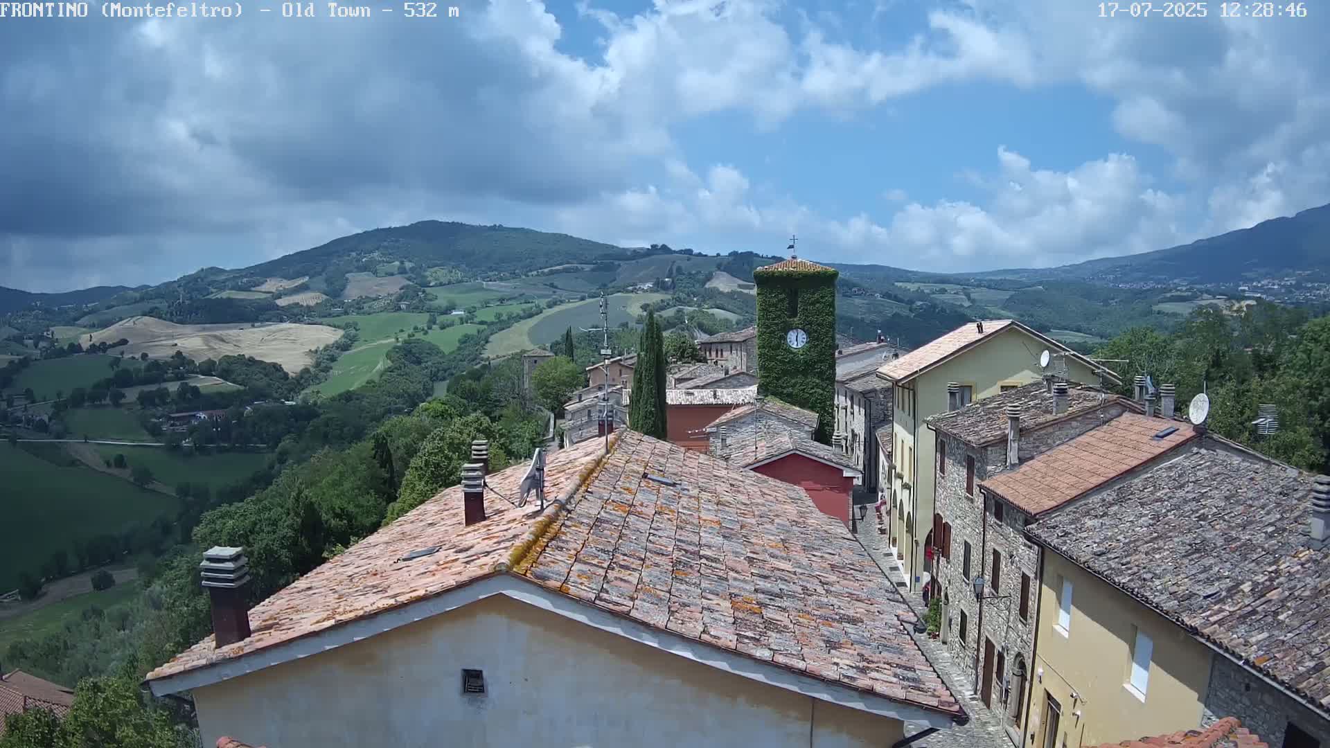 Frontino, Old Town Live Cam - Pesaro & Urbino, Marche, Italy