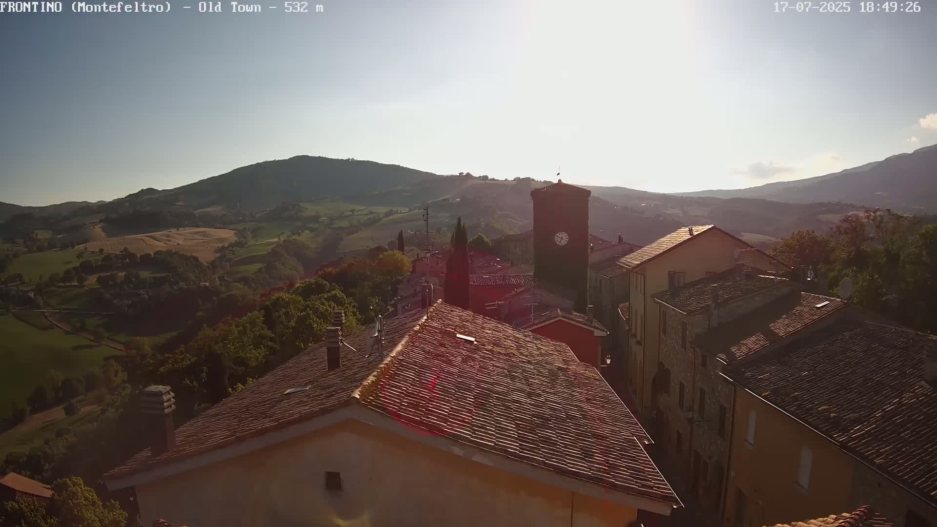 Frontino, Old Town Live Cam - Pesaro & Urbino, Marche, Italy