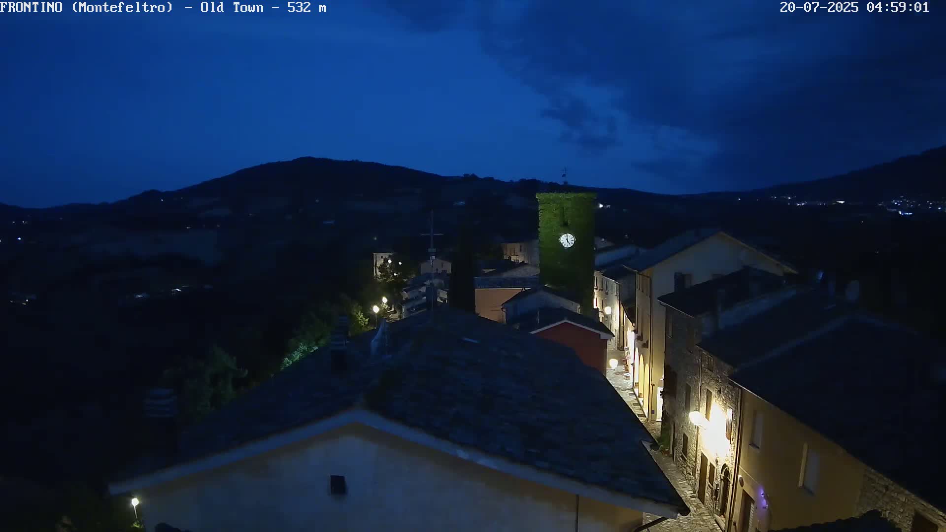 Frontino, Old Town Live Cam - Pesaro & Urbino, Marche, Italy