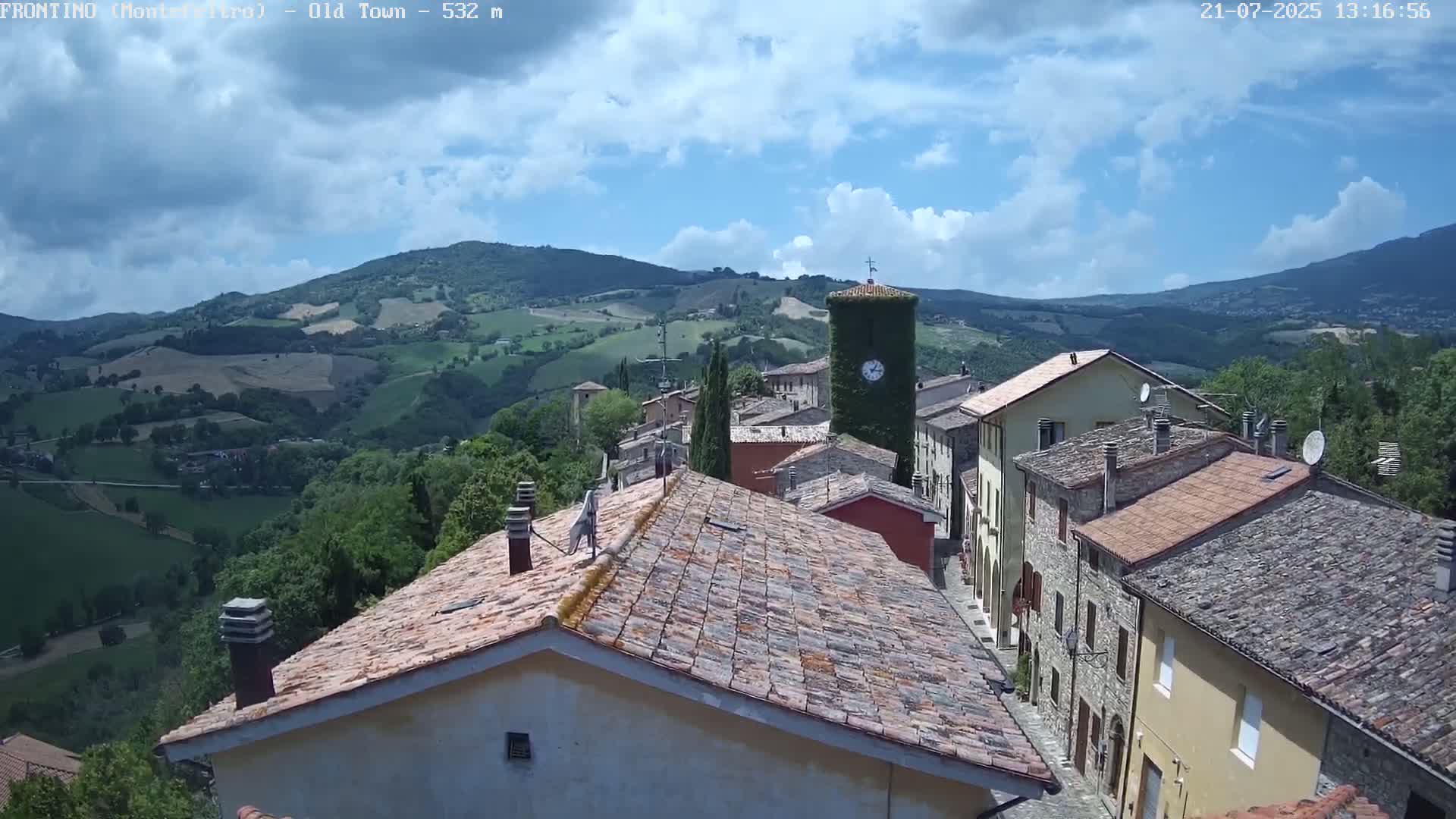 Frontino, Old Town Live Cam - Pesaro & Urbino, Marche, Italy