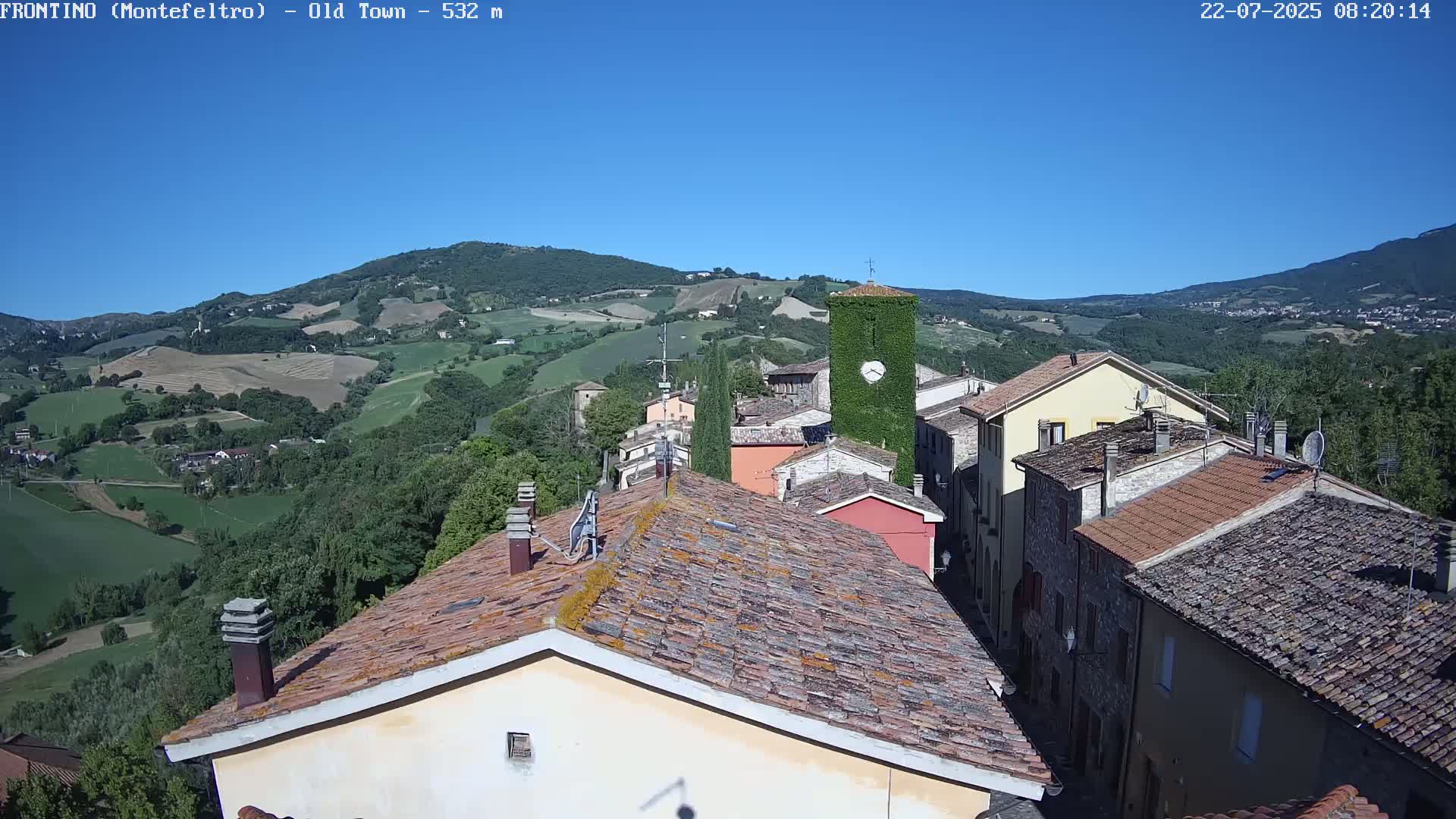 Frontino, Old Town Live Cam - Pesaro & Urbino, Marche, Italy