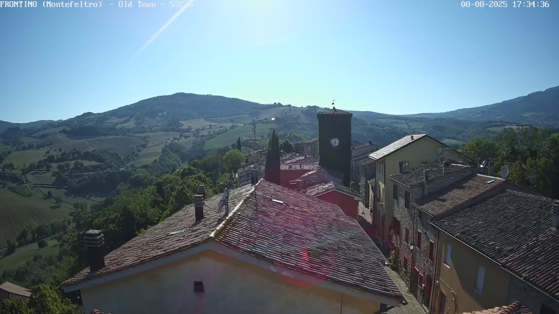Frontino, Old Town Live Cam - Pesaro & Urbino, Marche, Italy