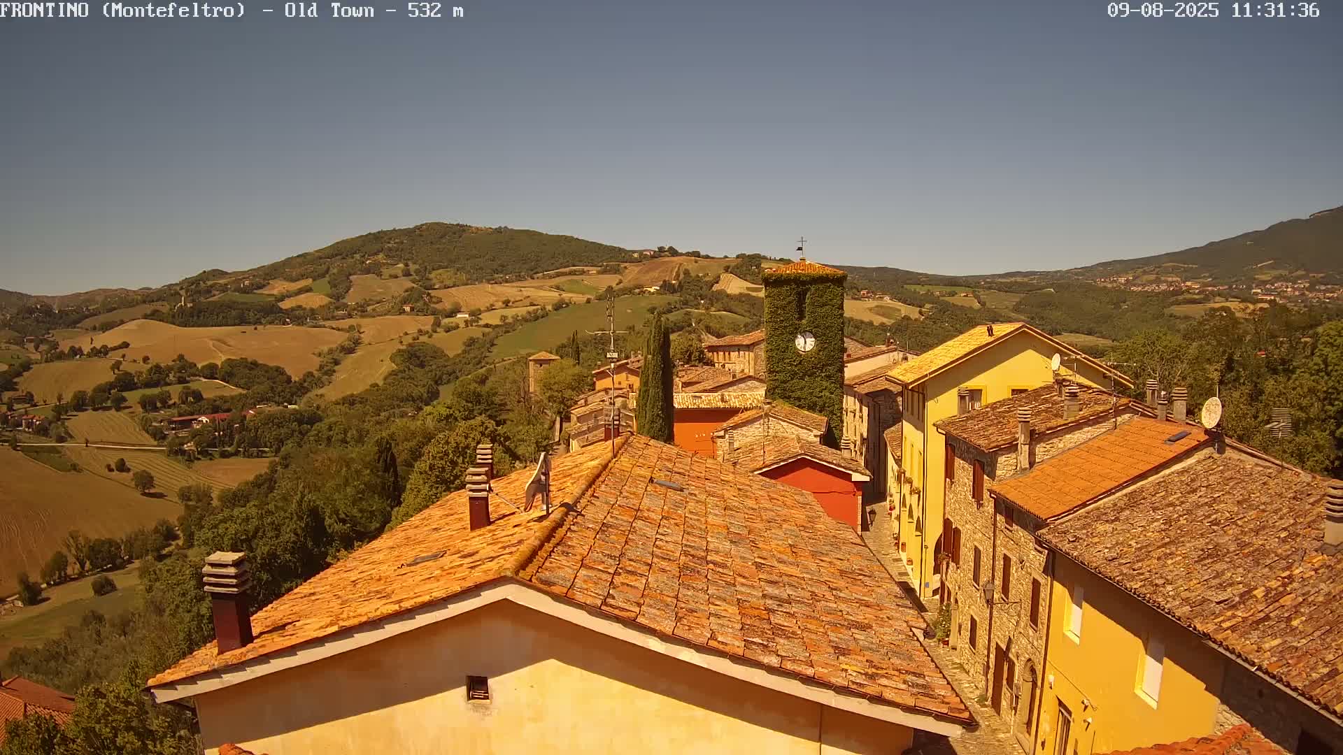 Frontino, Old Town Live Cam - Pesaro & Urbino, Marche, Italy
