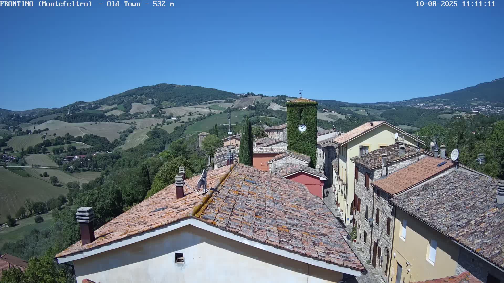 Frontino, Old Town Live Cam - Pesaro & Urbino, Marche, Italy