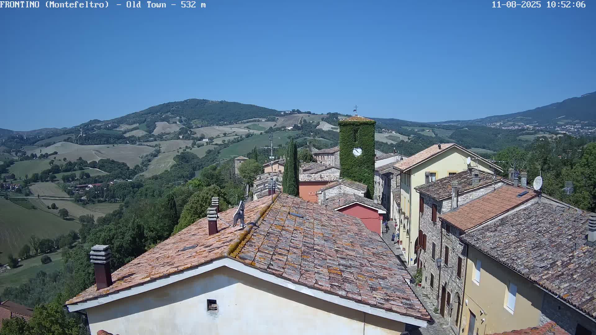 Frontino, Old Town Live Cam - Pesaro & Urbino, Marche, Italy