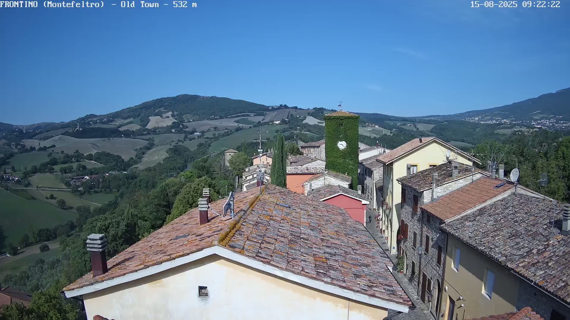 Frontino, Old Town Live Cam - Pesaro & Urbino, Marche, Italy