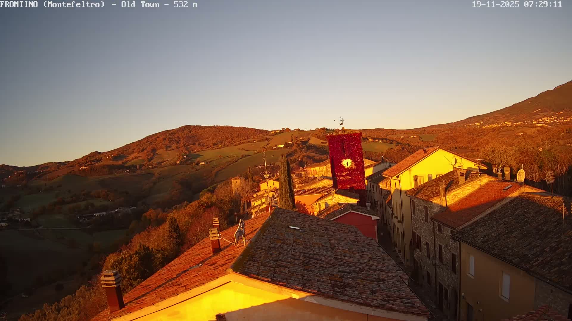 Frontino, Old Town Live Cam - Pesaro & Urbino, Marche, Italy