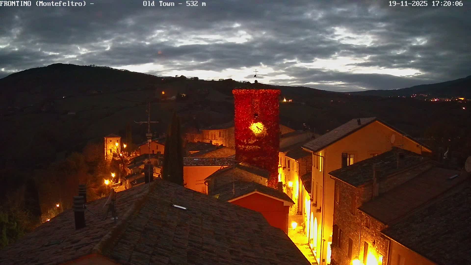 Frontino, Old Town Live Cam - Pesaro & Urbino, Marche, Italy