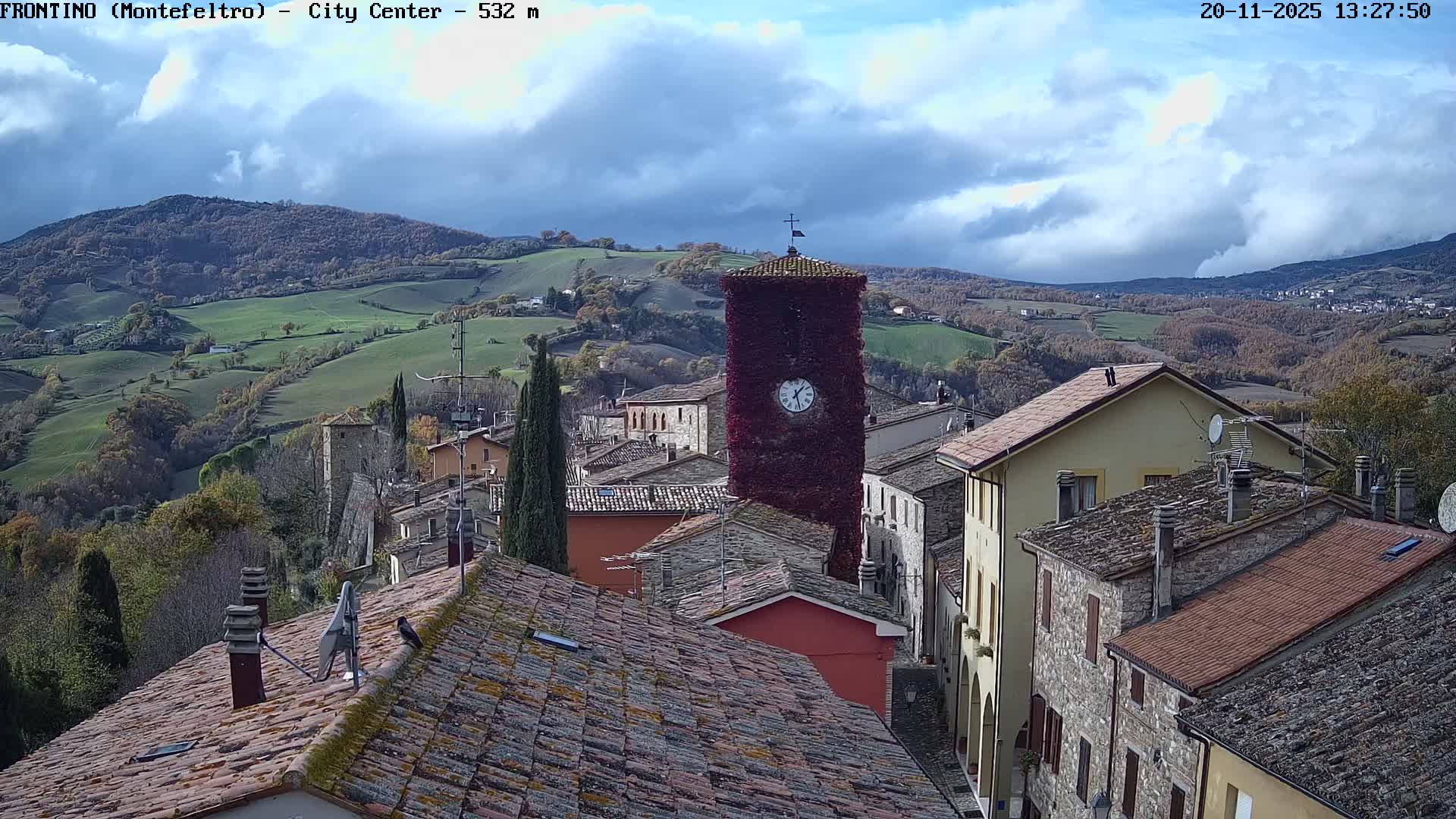 Frontino, Old Town Live Cam - Pesaro & Urbino, Marche, Italy