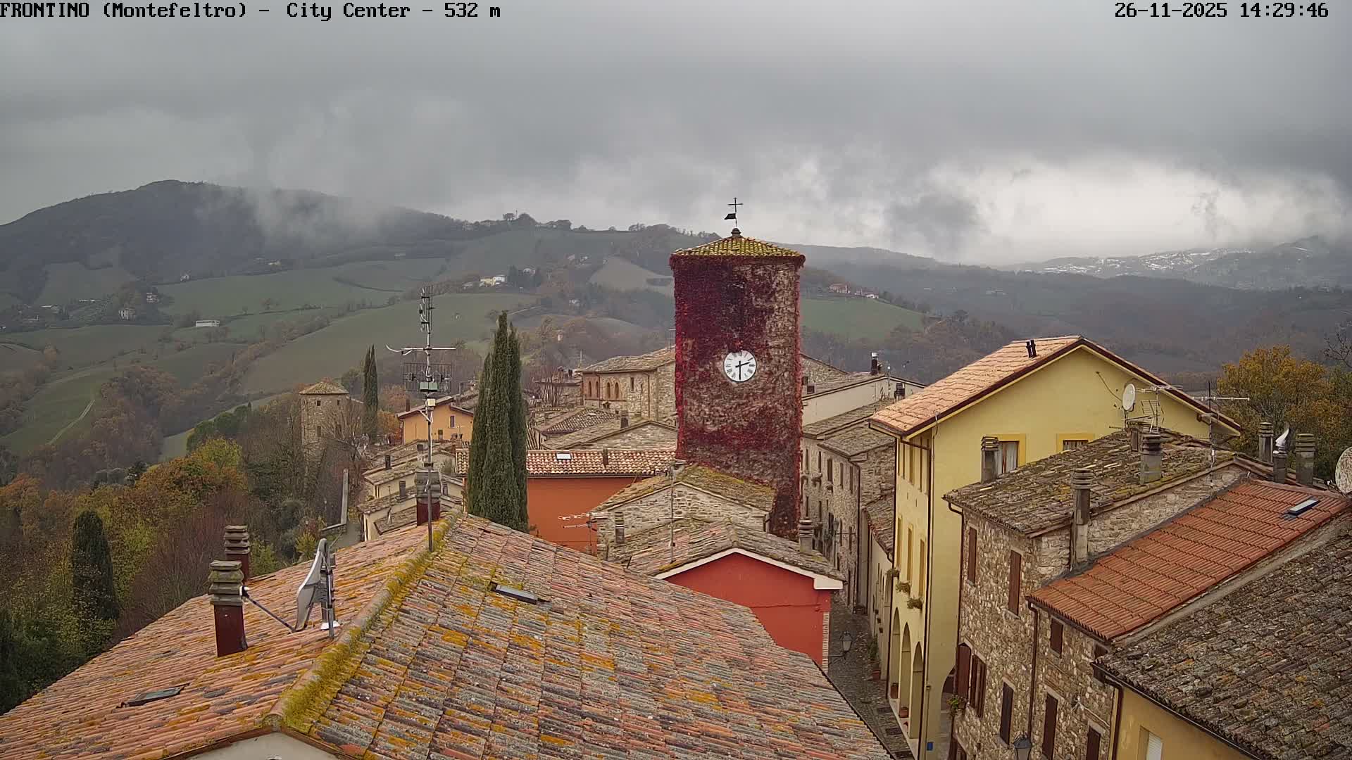 Frontino, Old Town Live Cam - Pesaro & Urbino, Marche, Italy